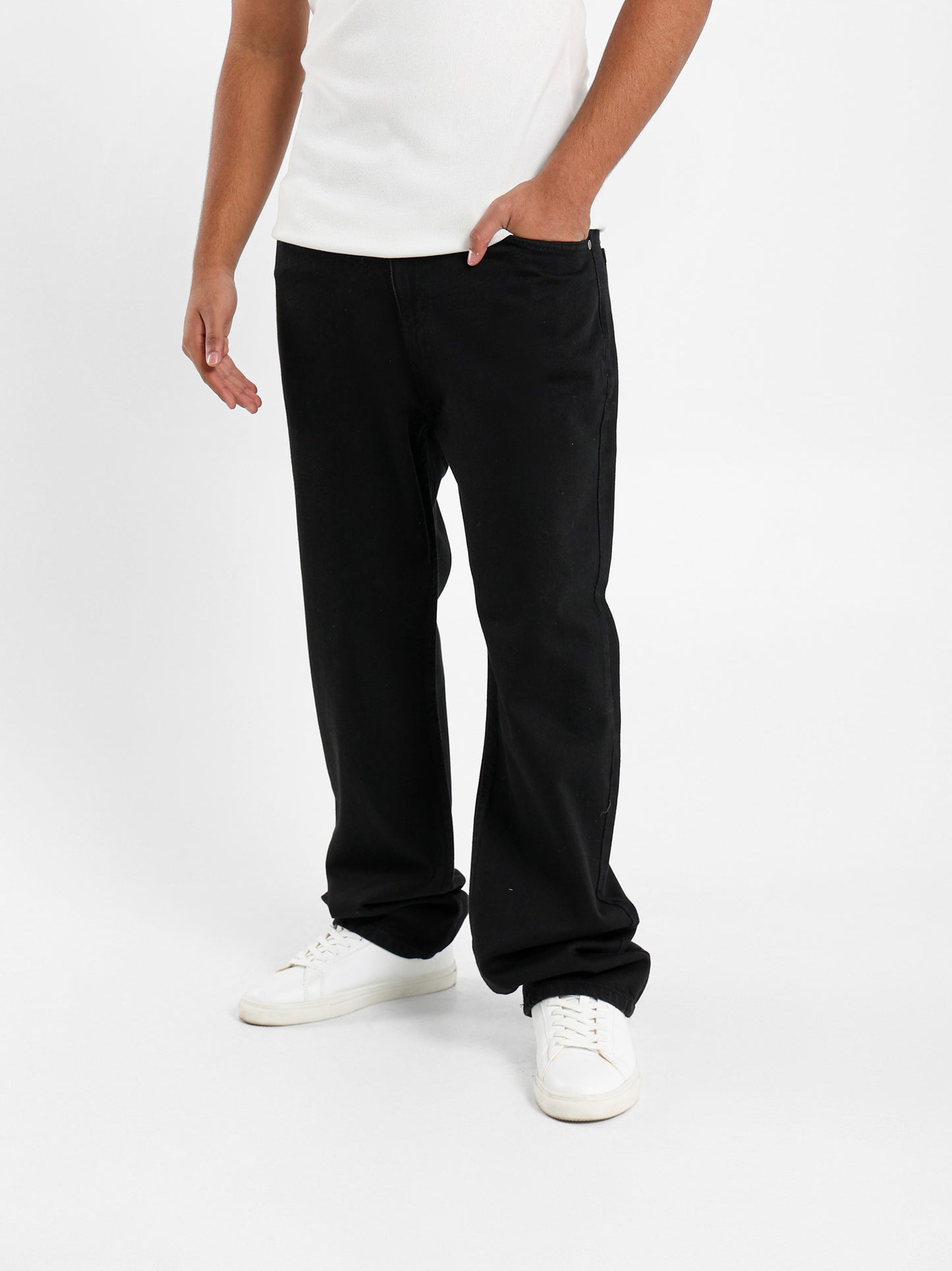 Regular Fit Denim Pants