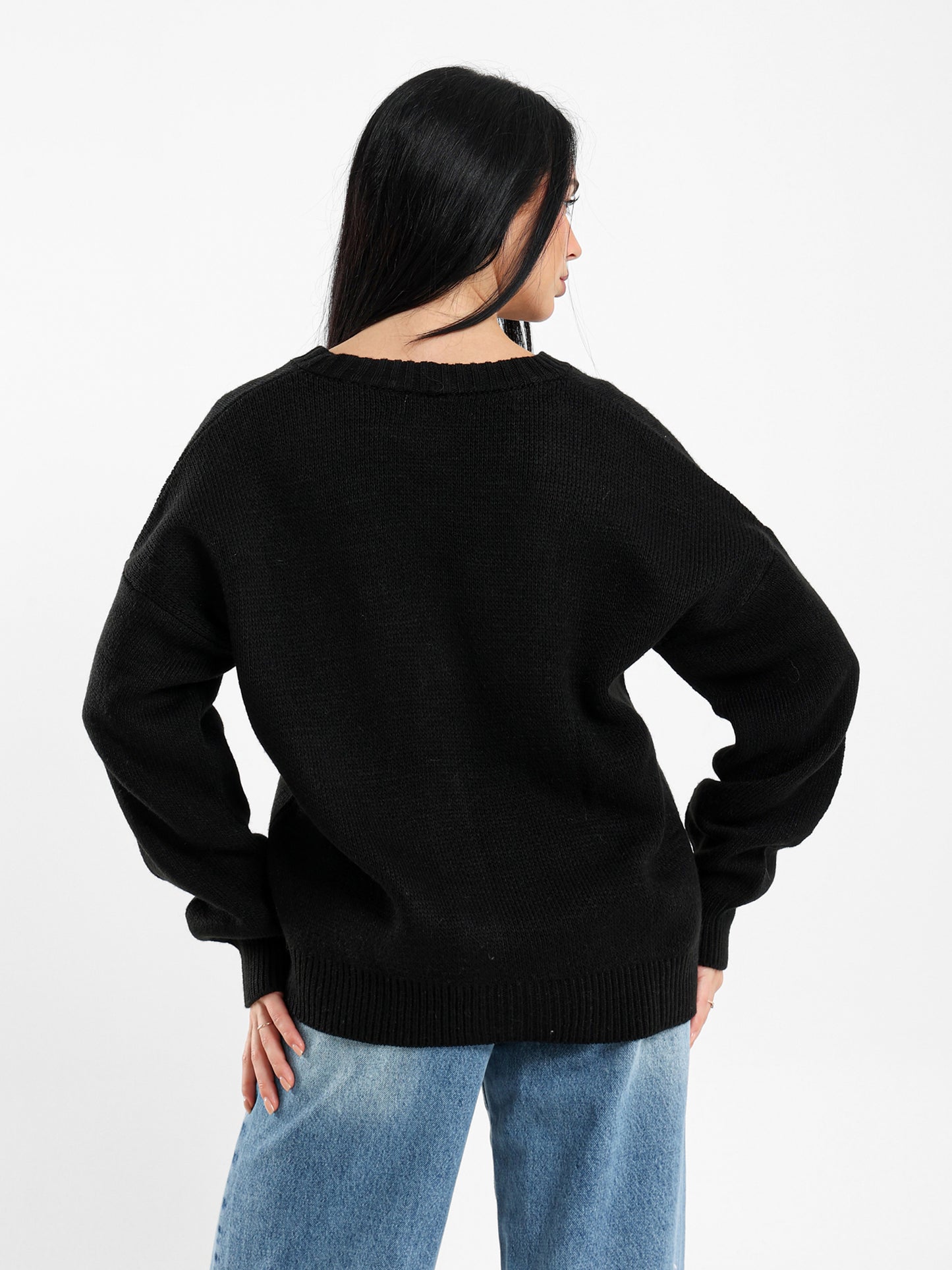Rhinestone Heart Cardigan