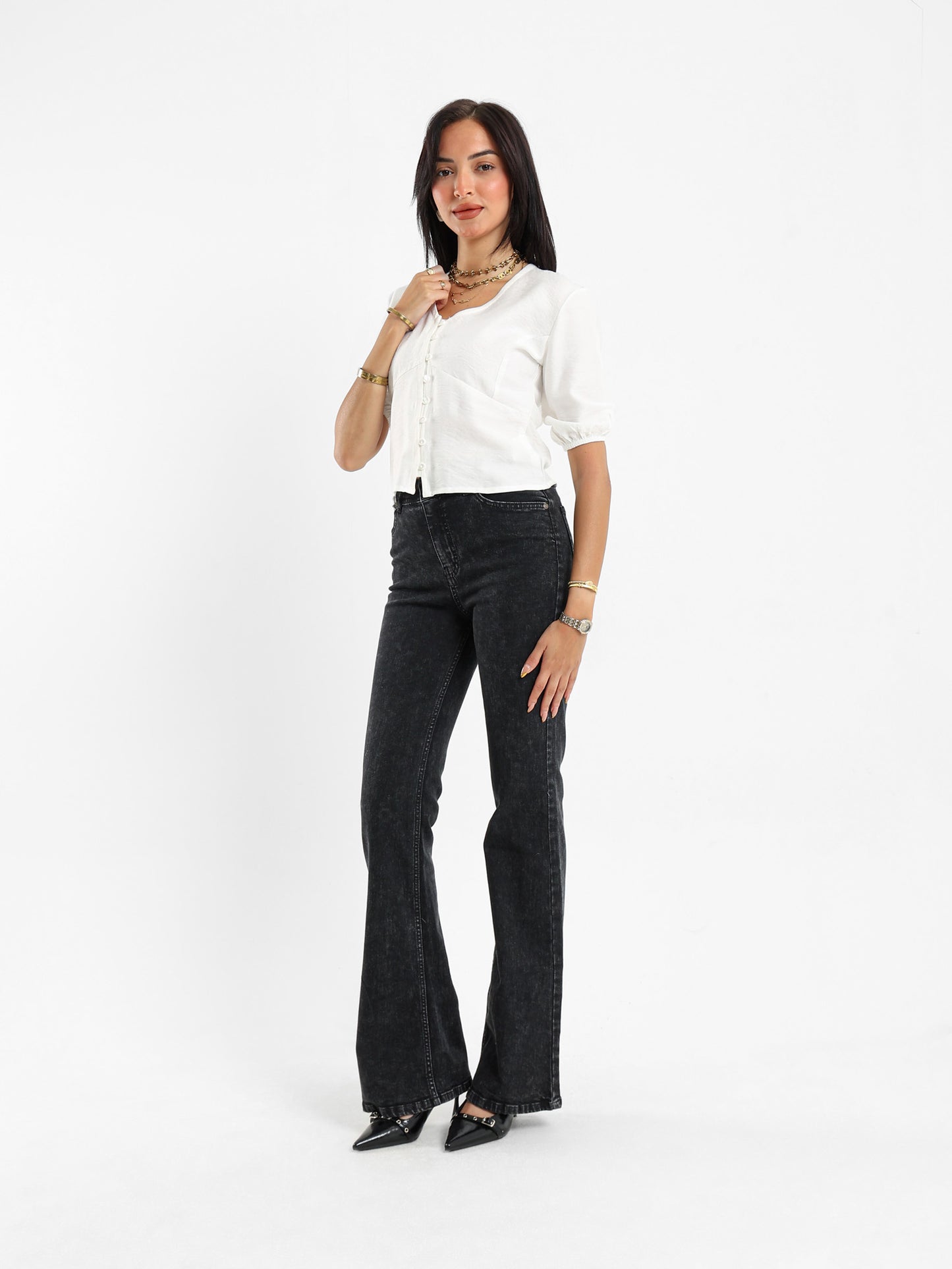Flared Legs Jeans