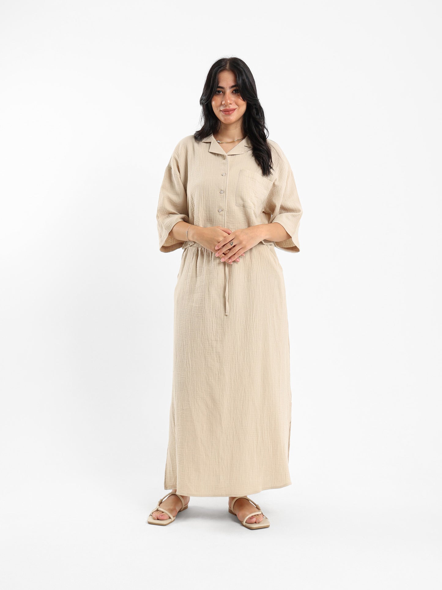 Long Skirt with Side Slit