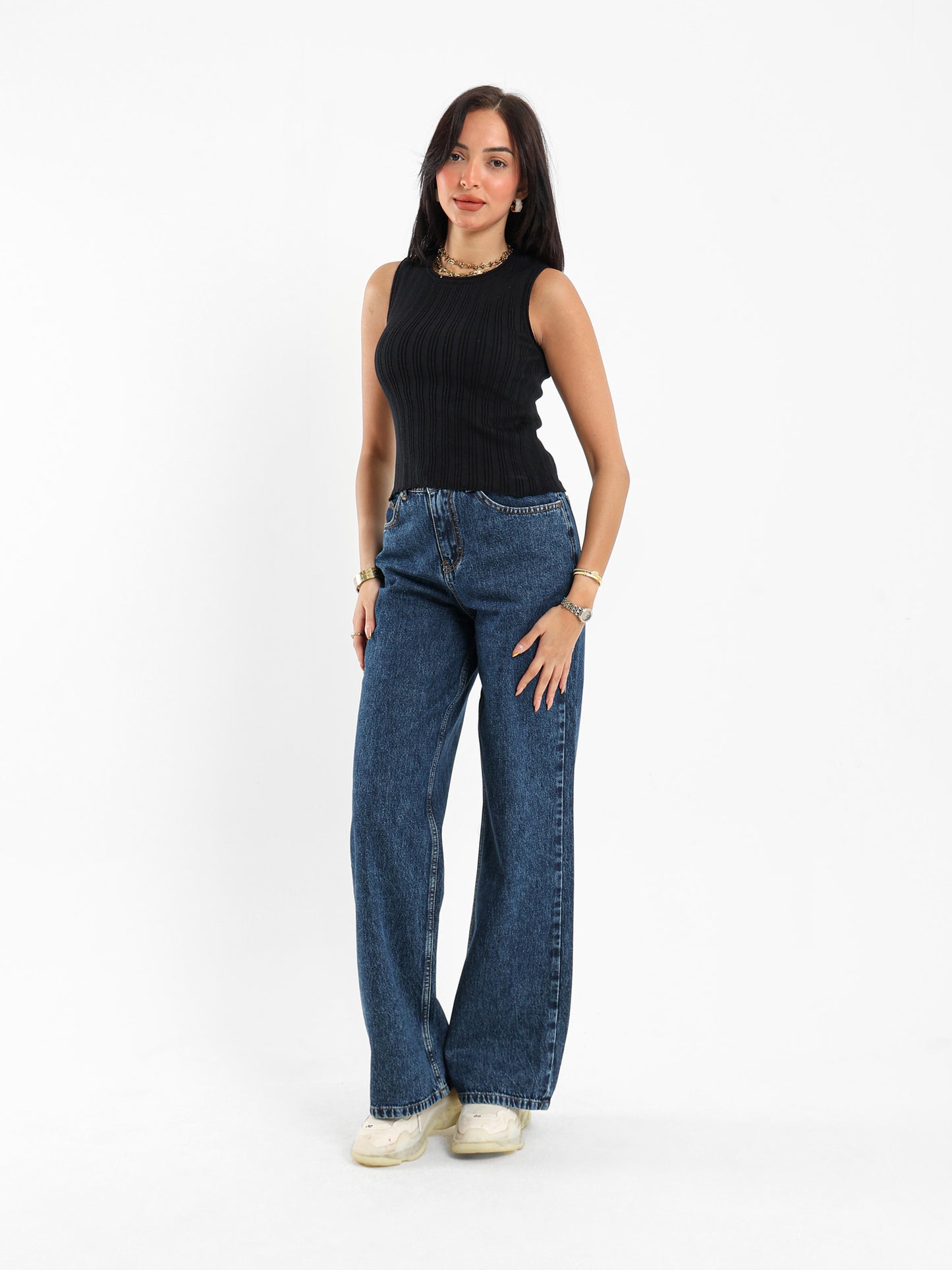 Wide Leg Fit Jeans