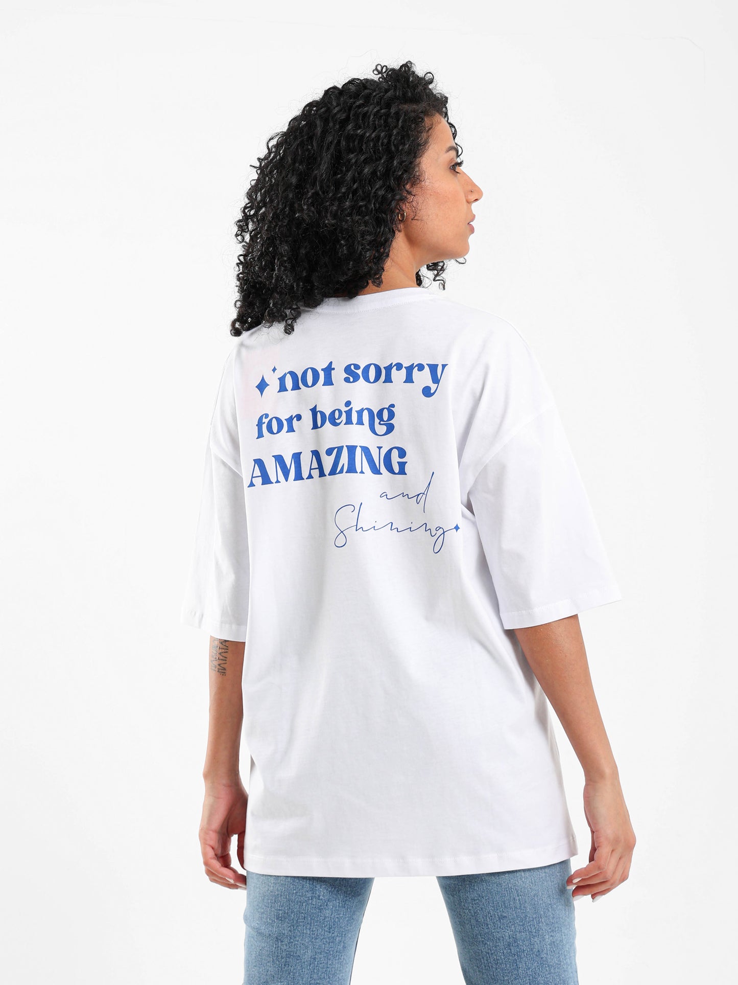 Sea Printed Oversized T-Shirt