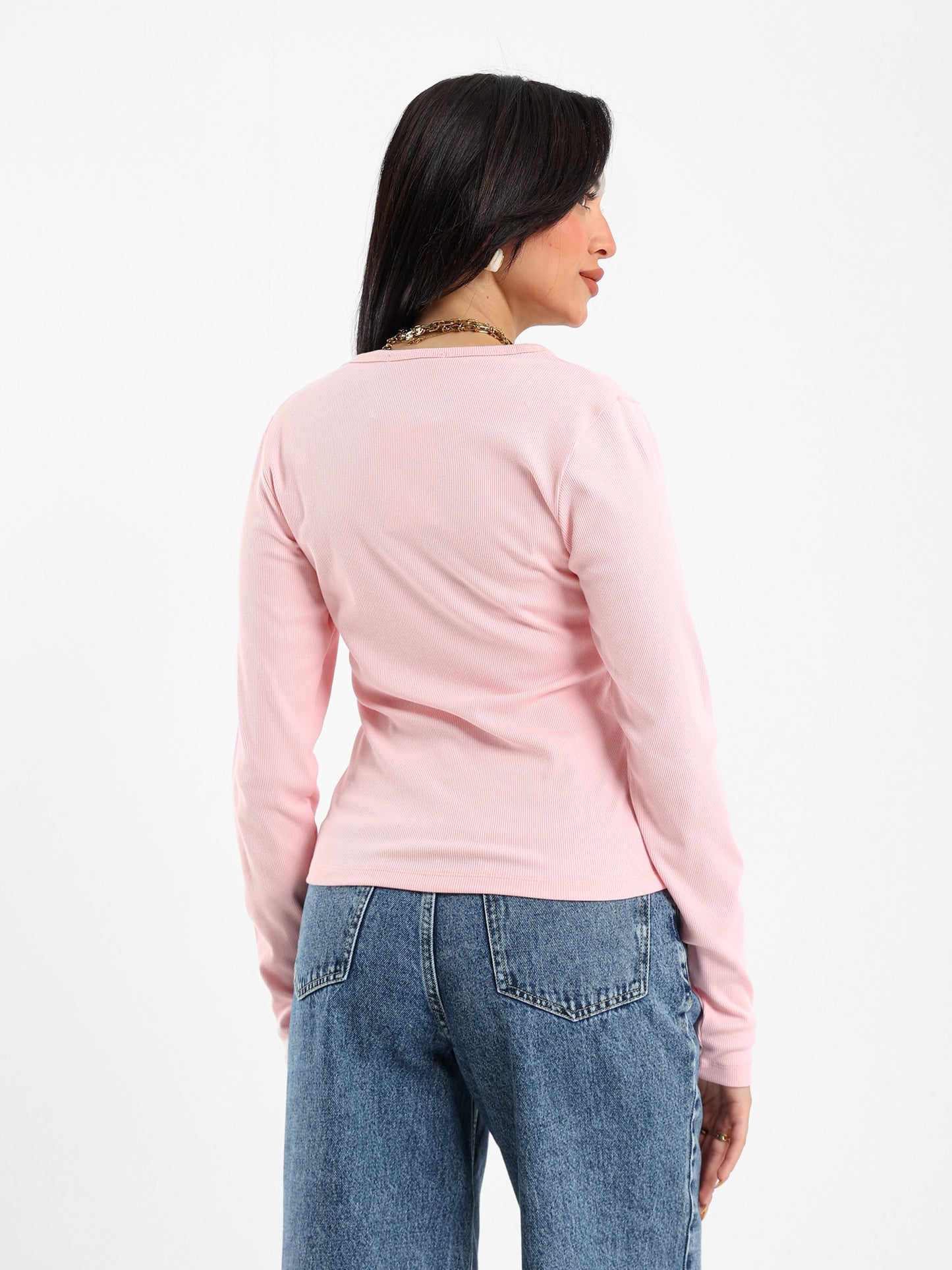Ribbed Fitted Long Sleeve Cardigan