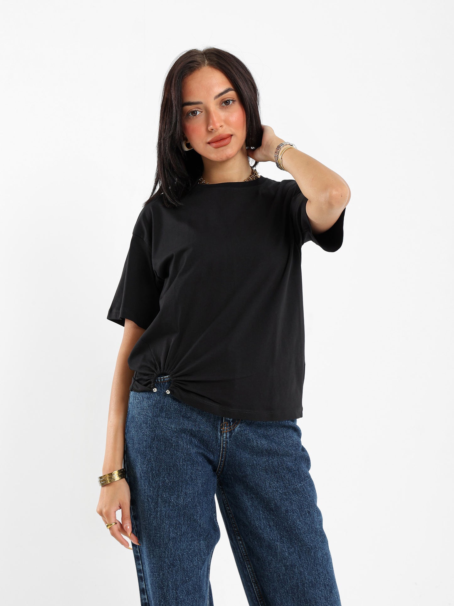 Ring Detail T-Shirt