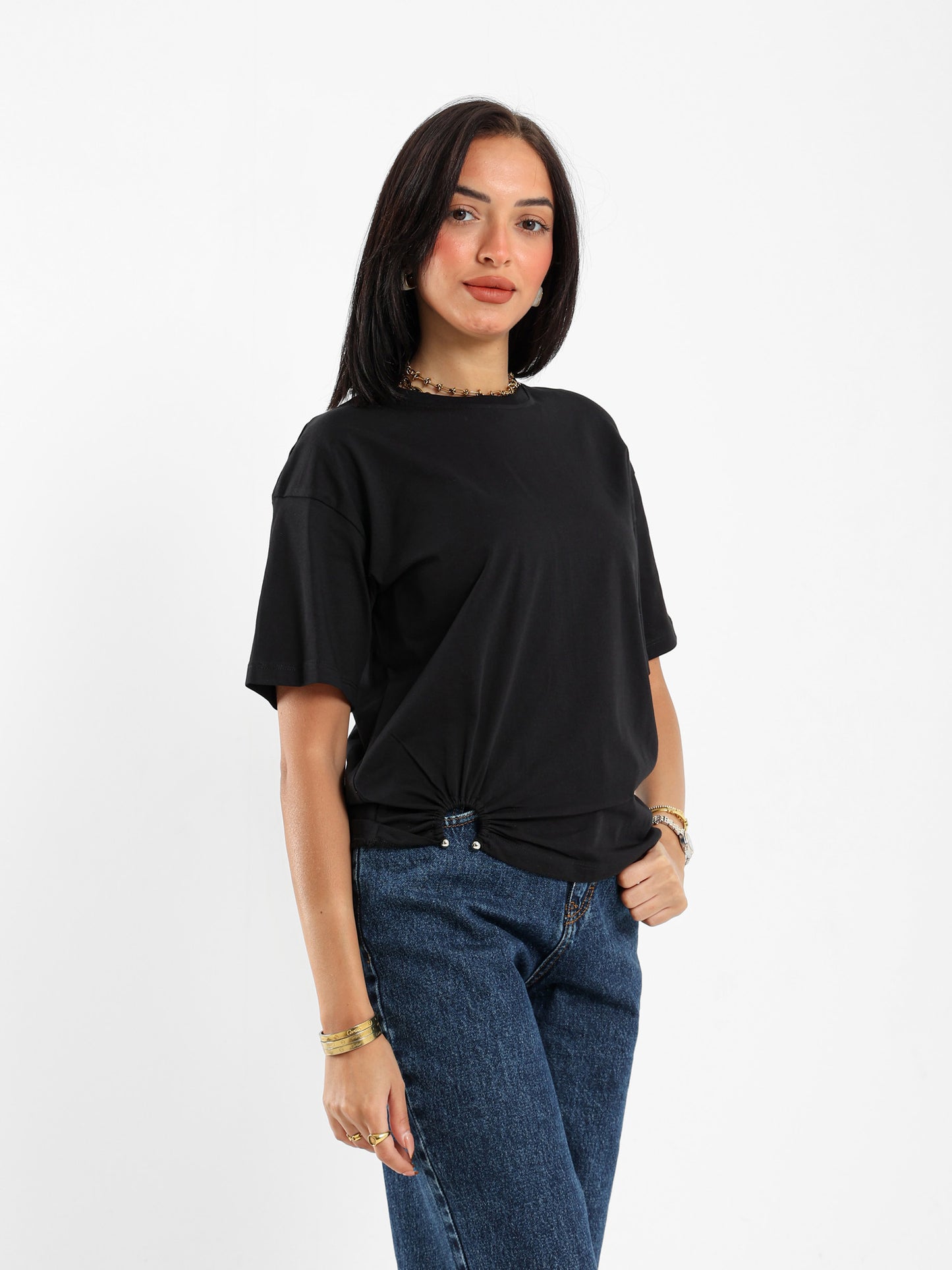 Ring Detail T-Shirt