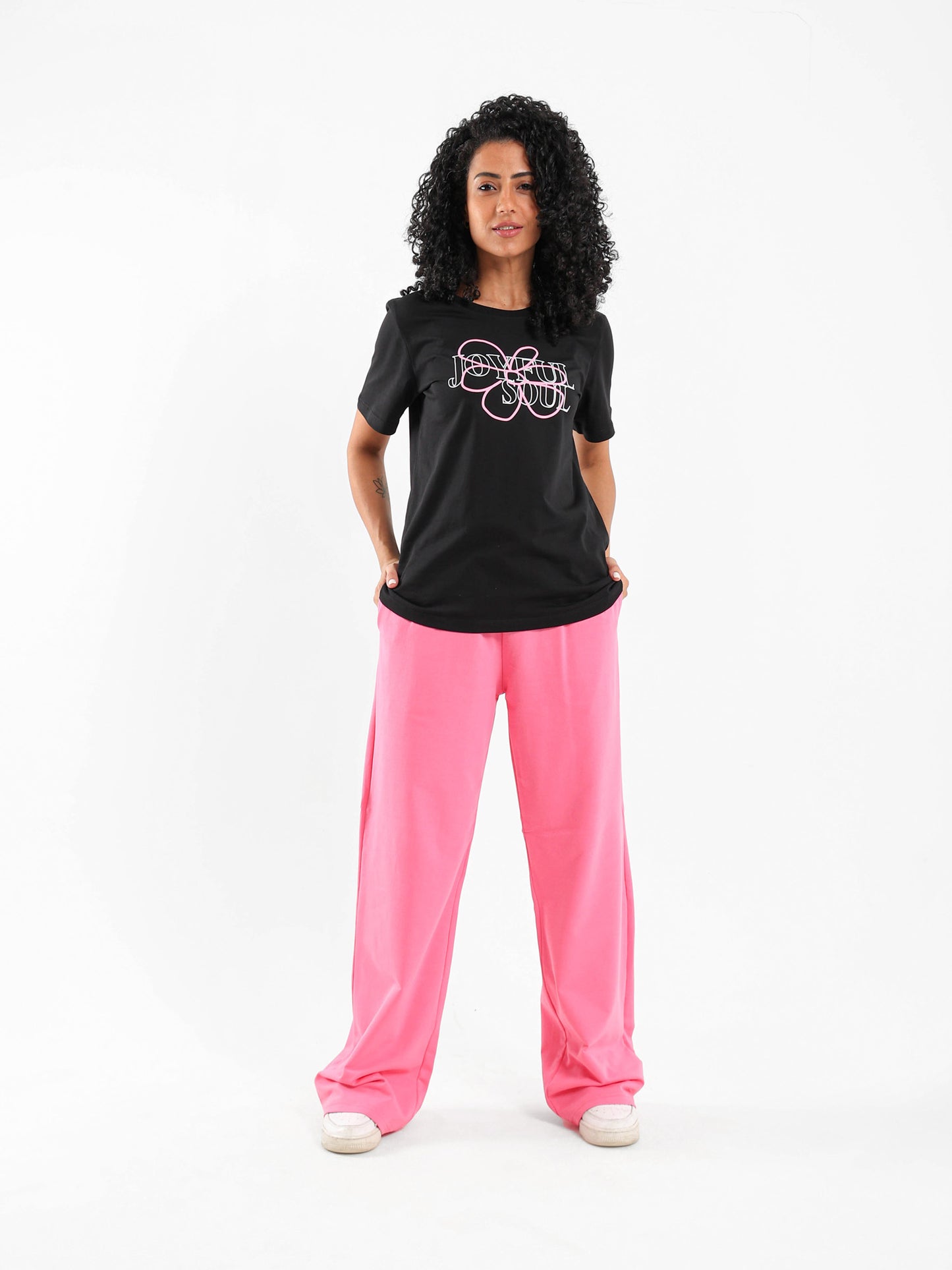 Joyful Soul Front Printed T-Shirt