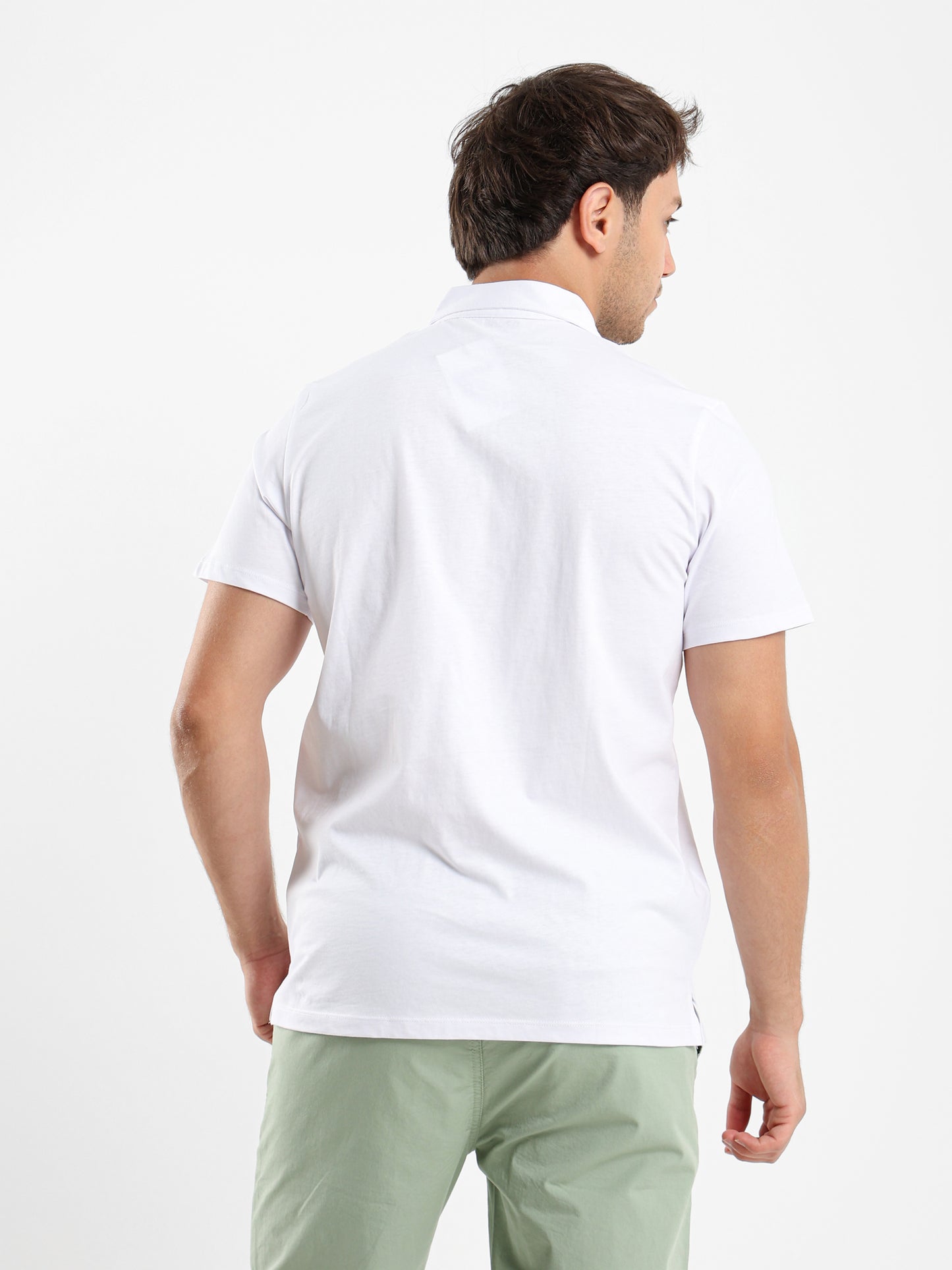 Polo Shirt with Zipper
