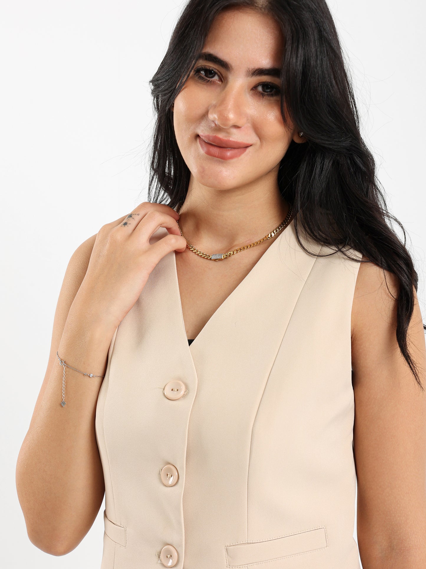 Front Buttoned Vest