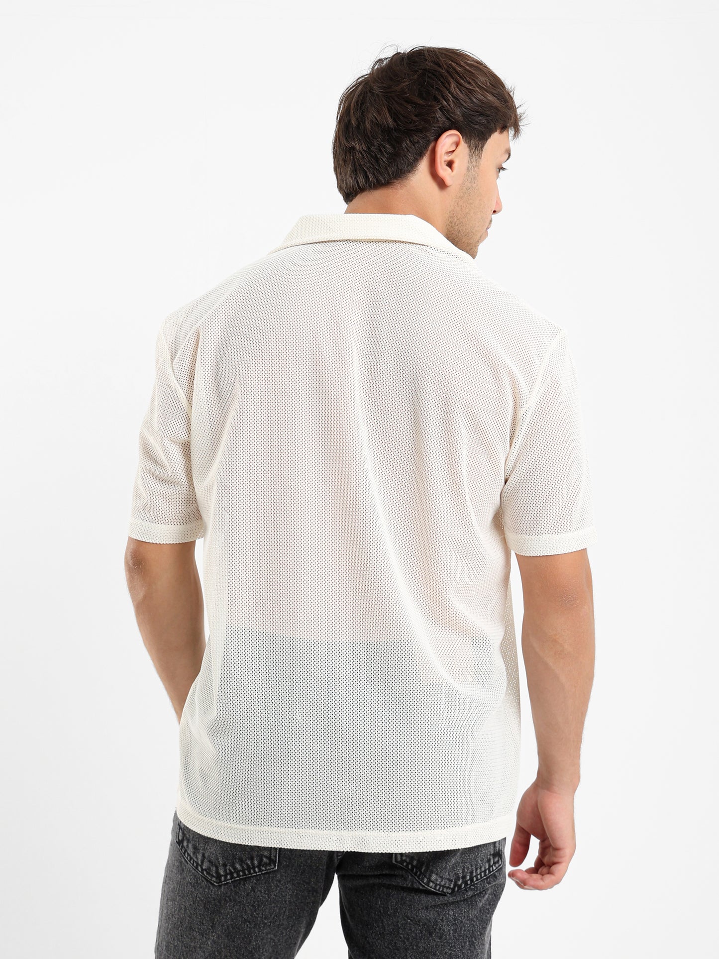 Knitted Relaxed Fit Shirt