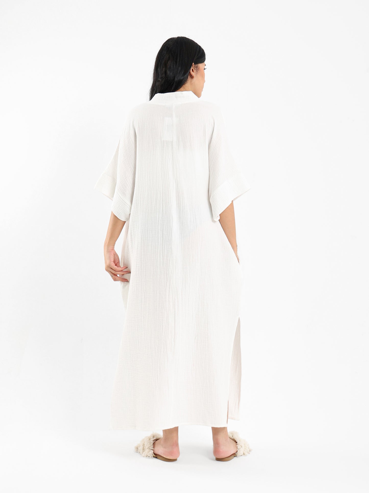Side Slit Kaftan Dress