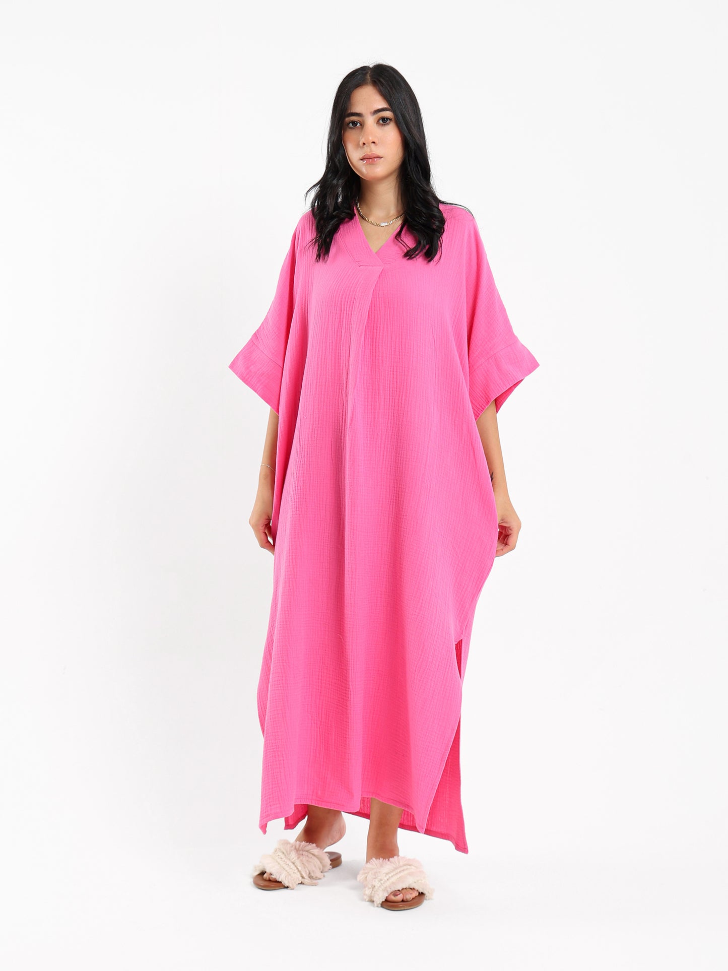 Side Slit Kaftan Dress