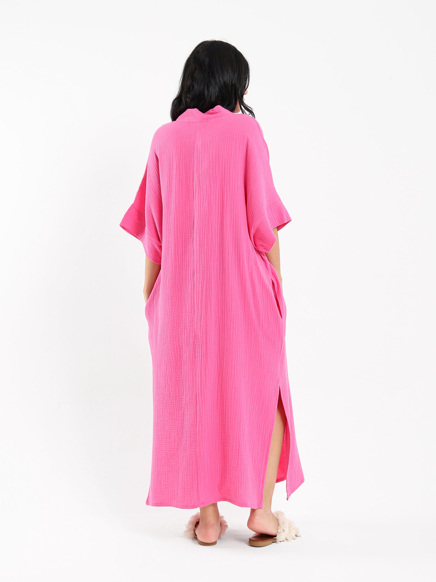 Side Slit Kaftan Dress