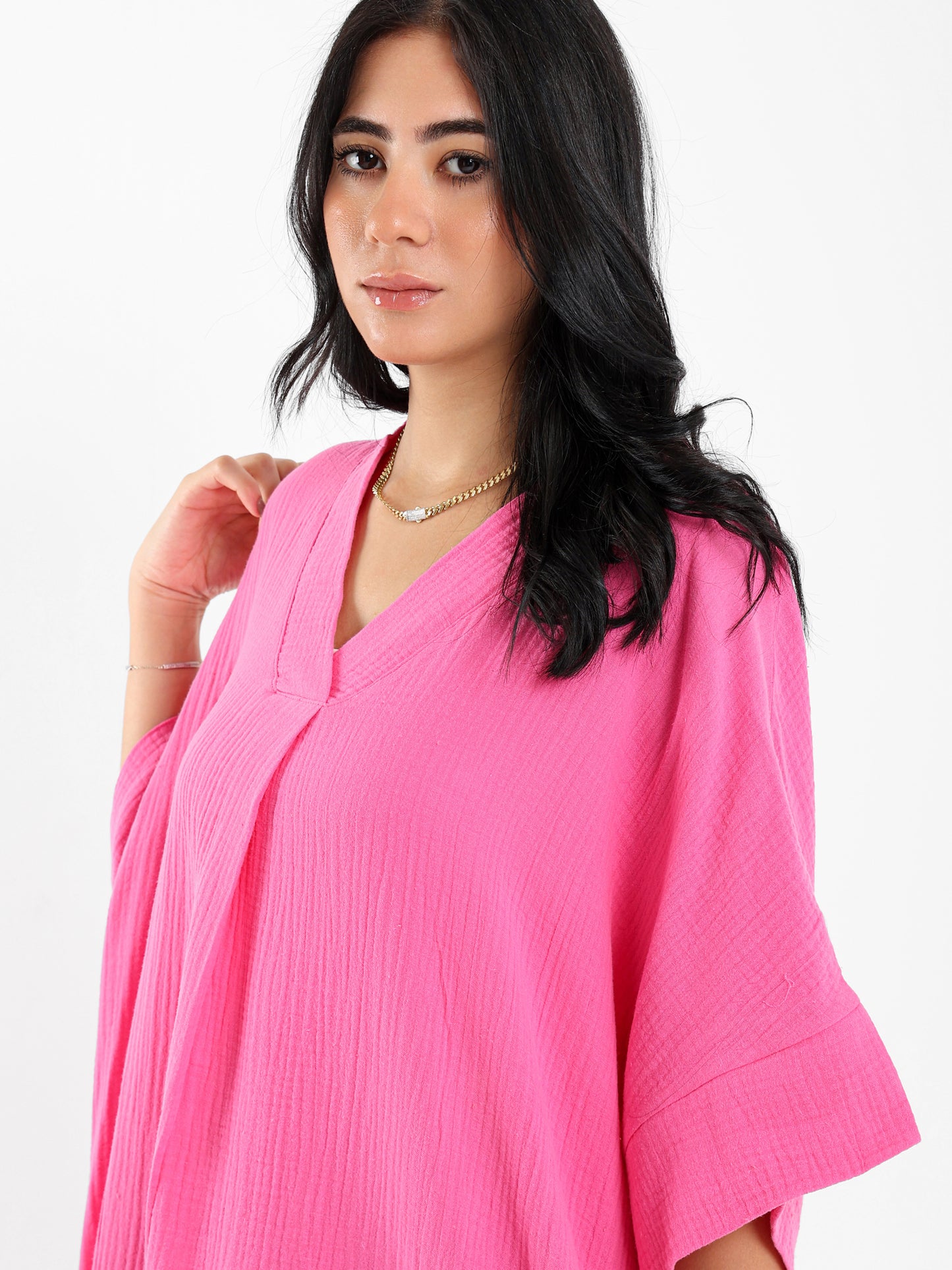 Side Slit Kaftan Dress