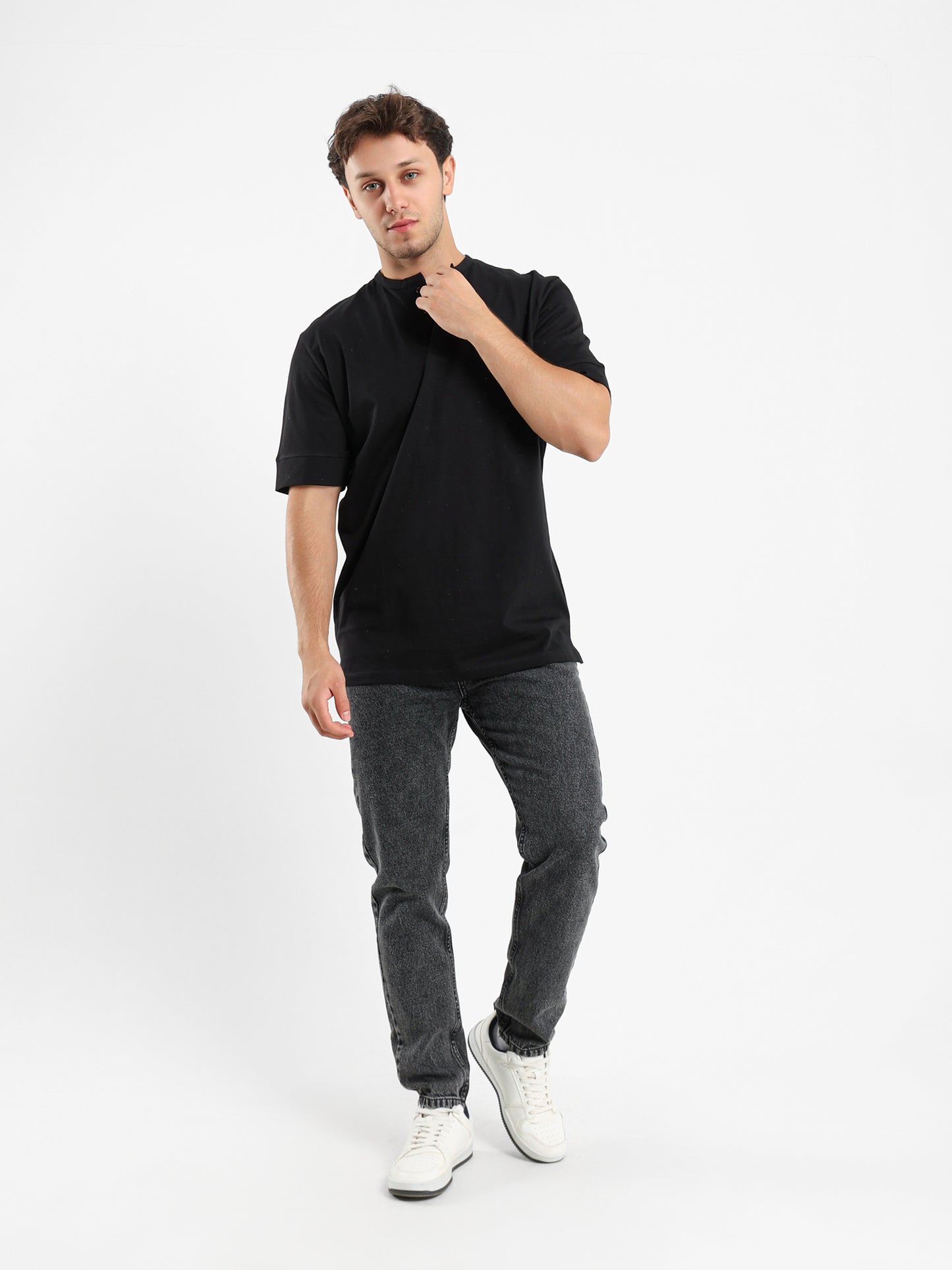 Grandad Collar Polo Shirt