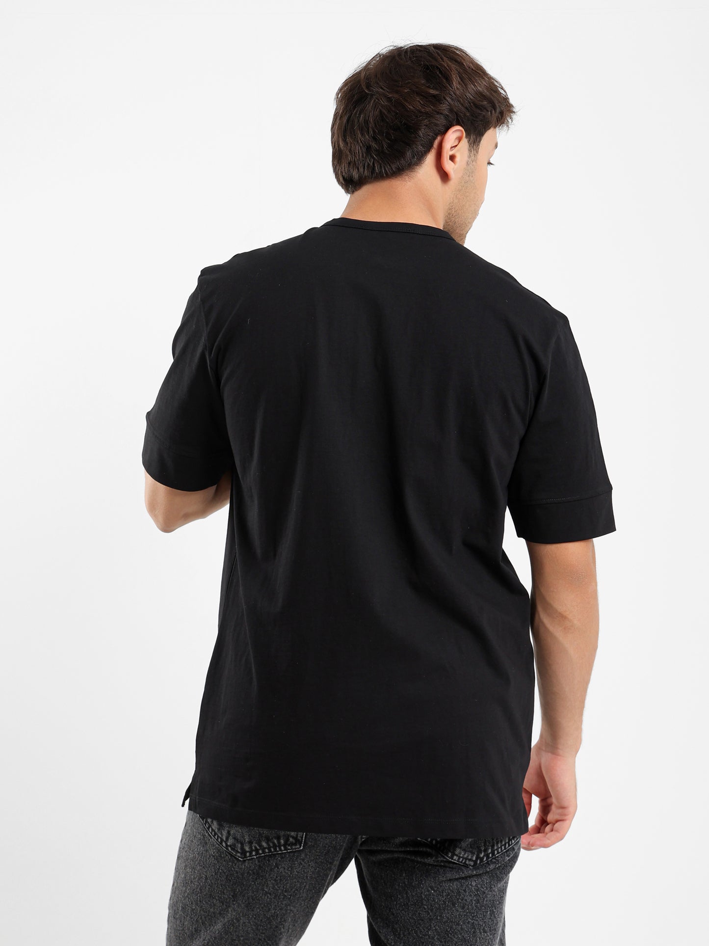 Grandad Collar Polo Shirt