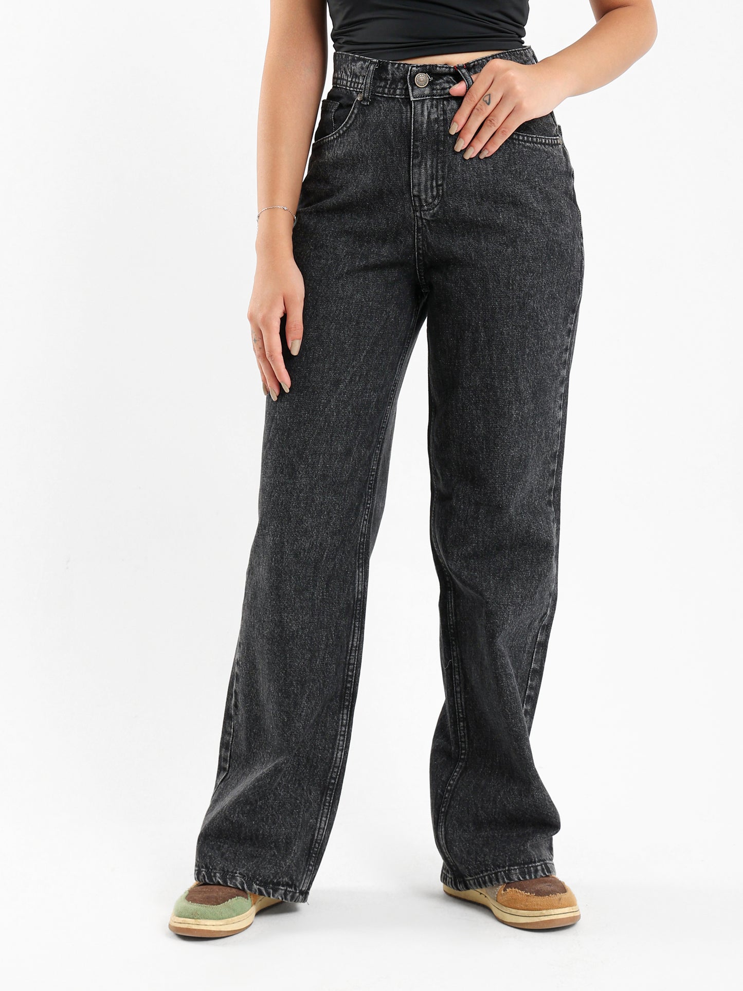 Wide Leg Fit Jeans