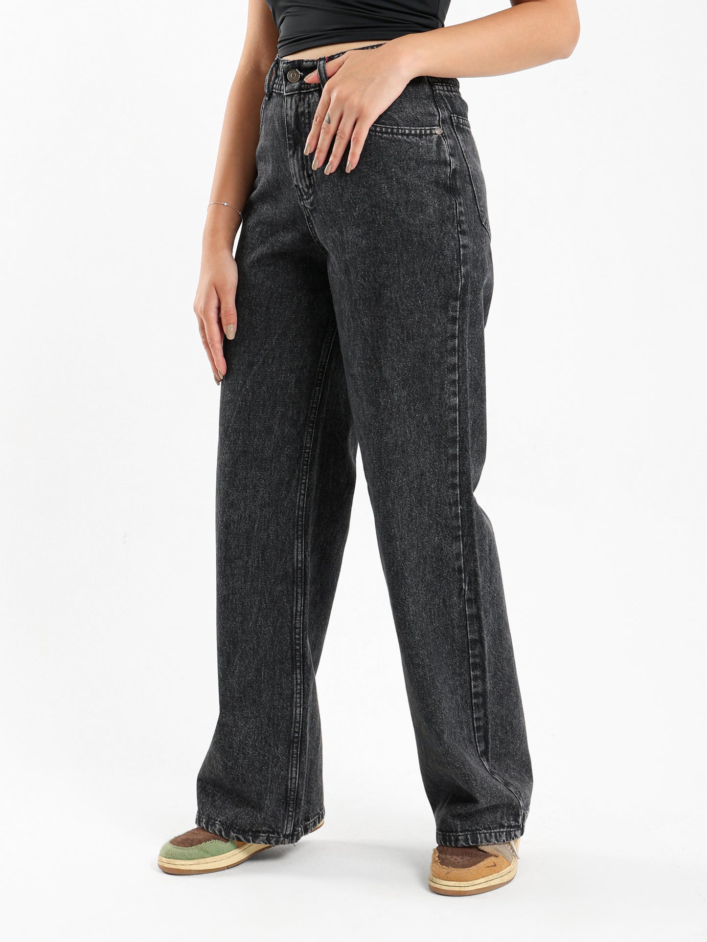 Wide Leg Fit Jeans