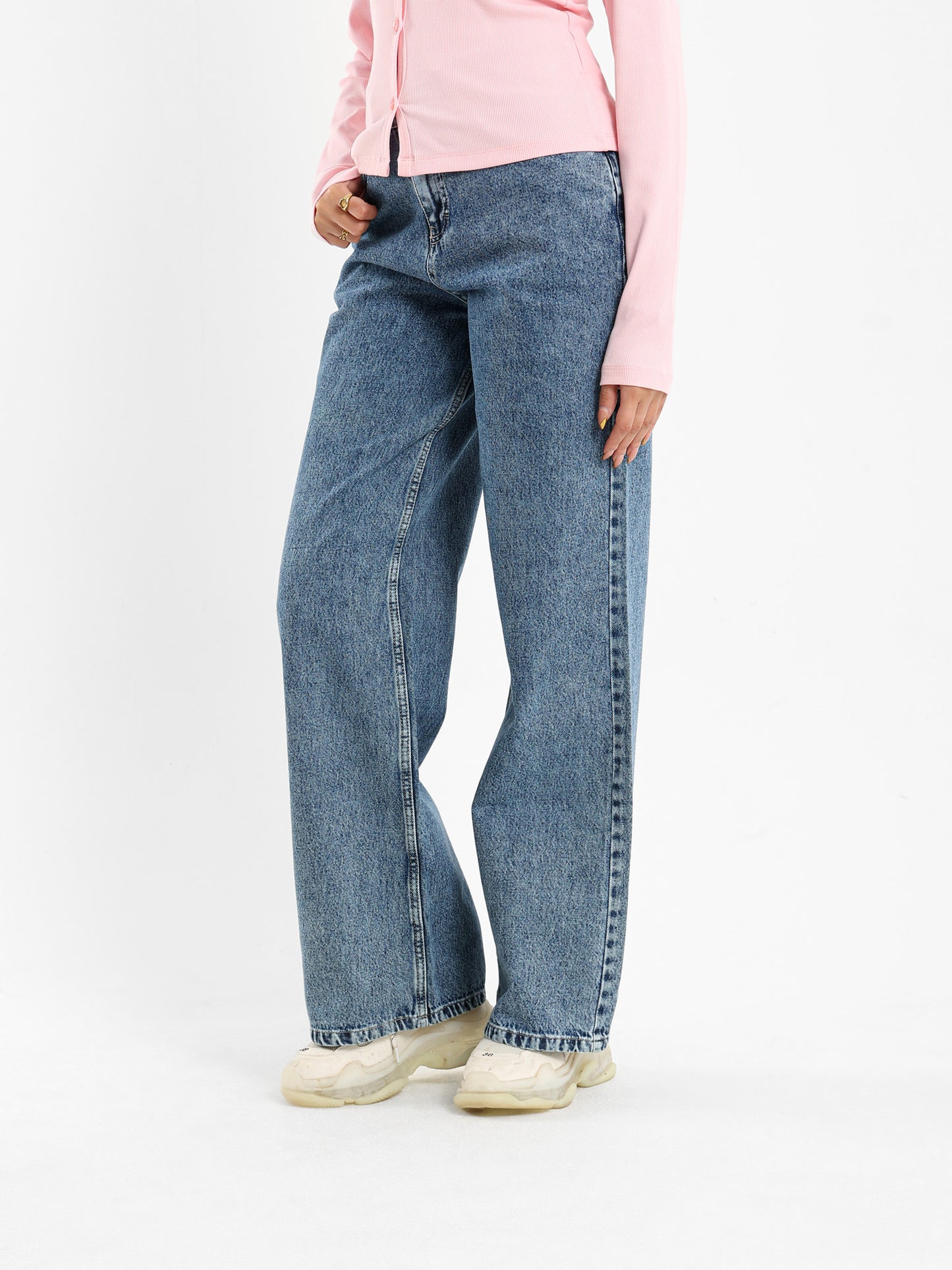 Wide Leg Fit Jeans
