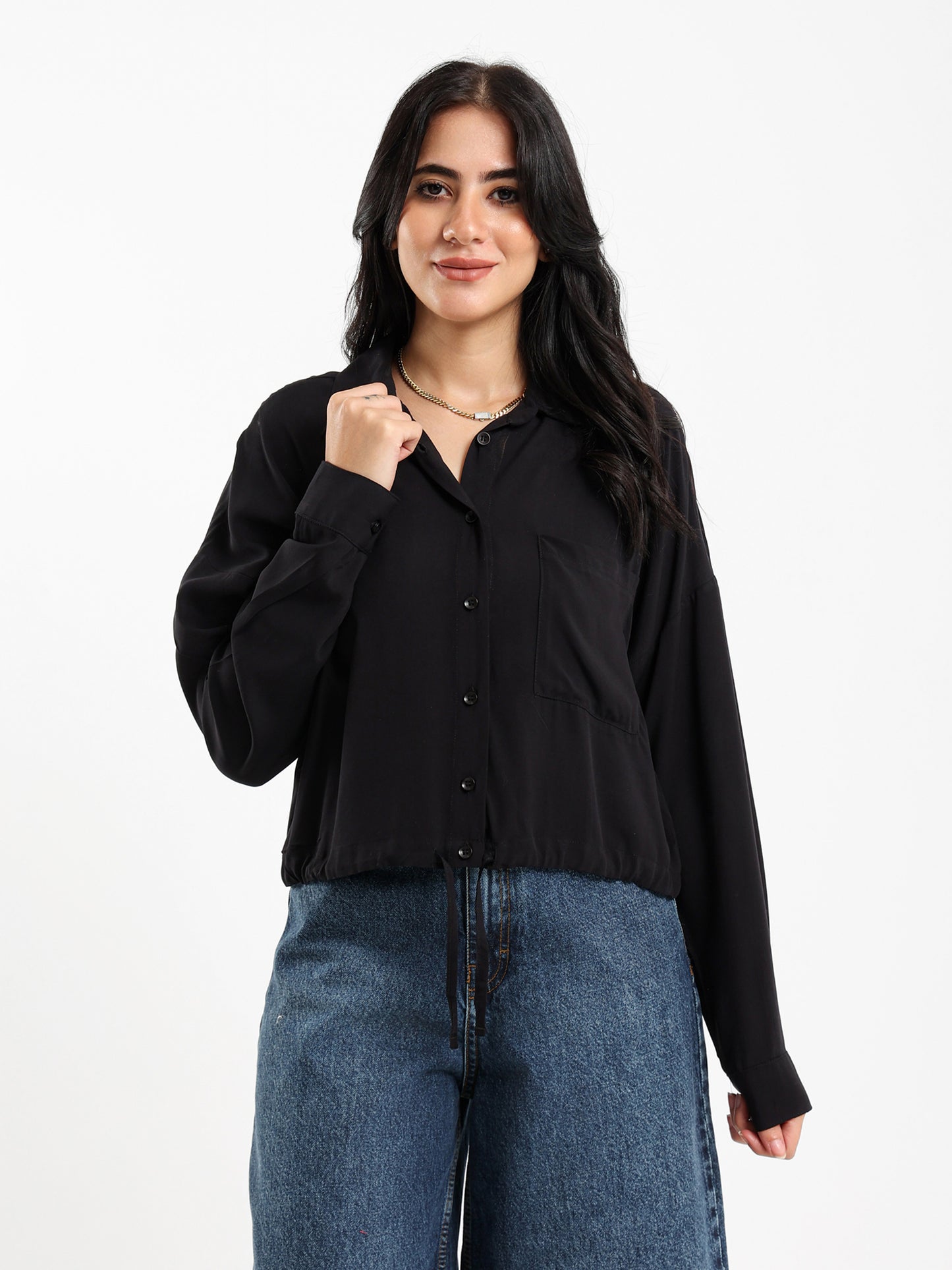 Drawstring Shirt