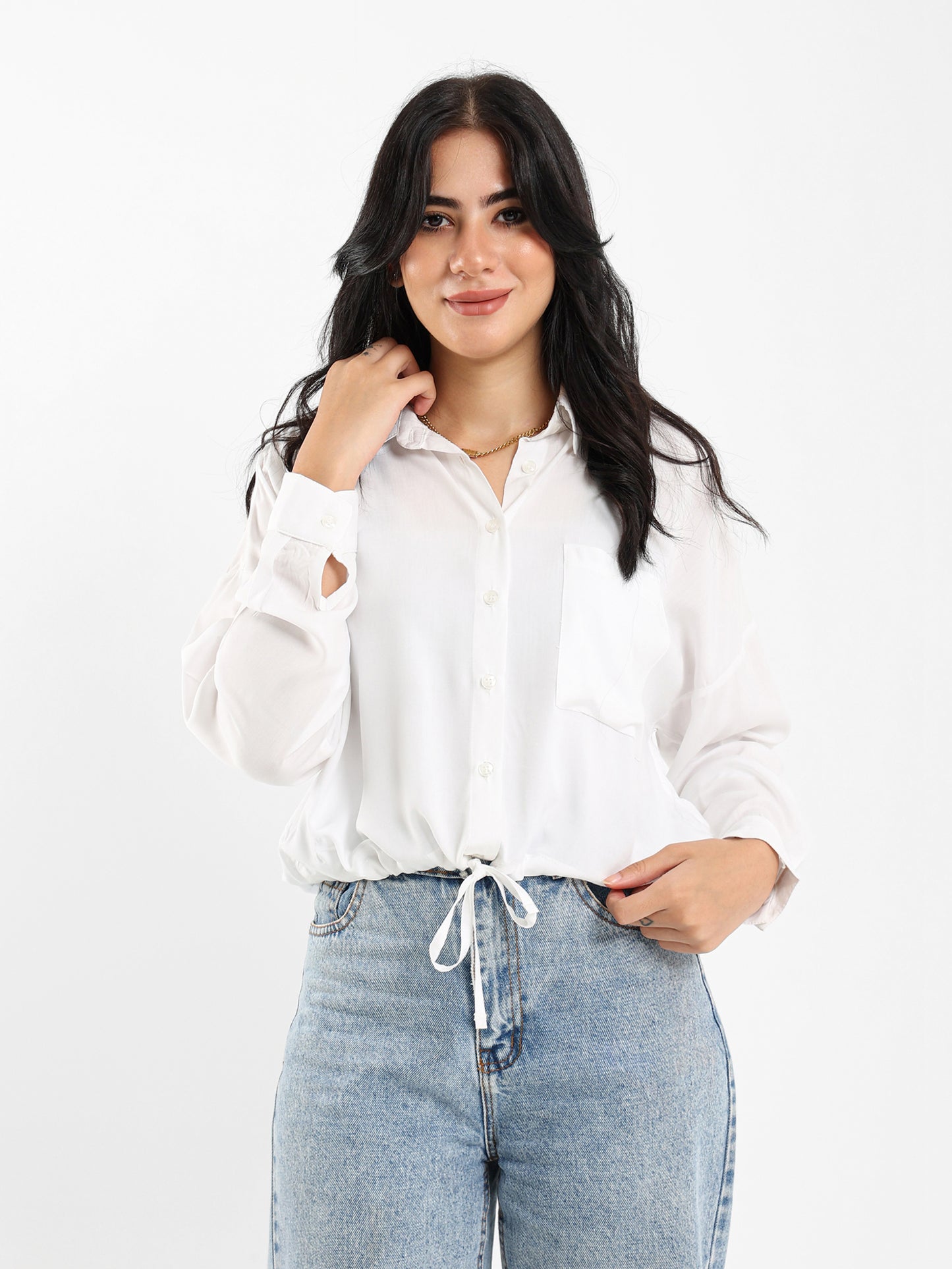 Drawstring Shirt