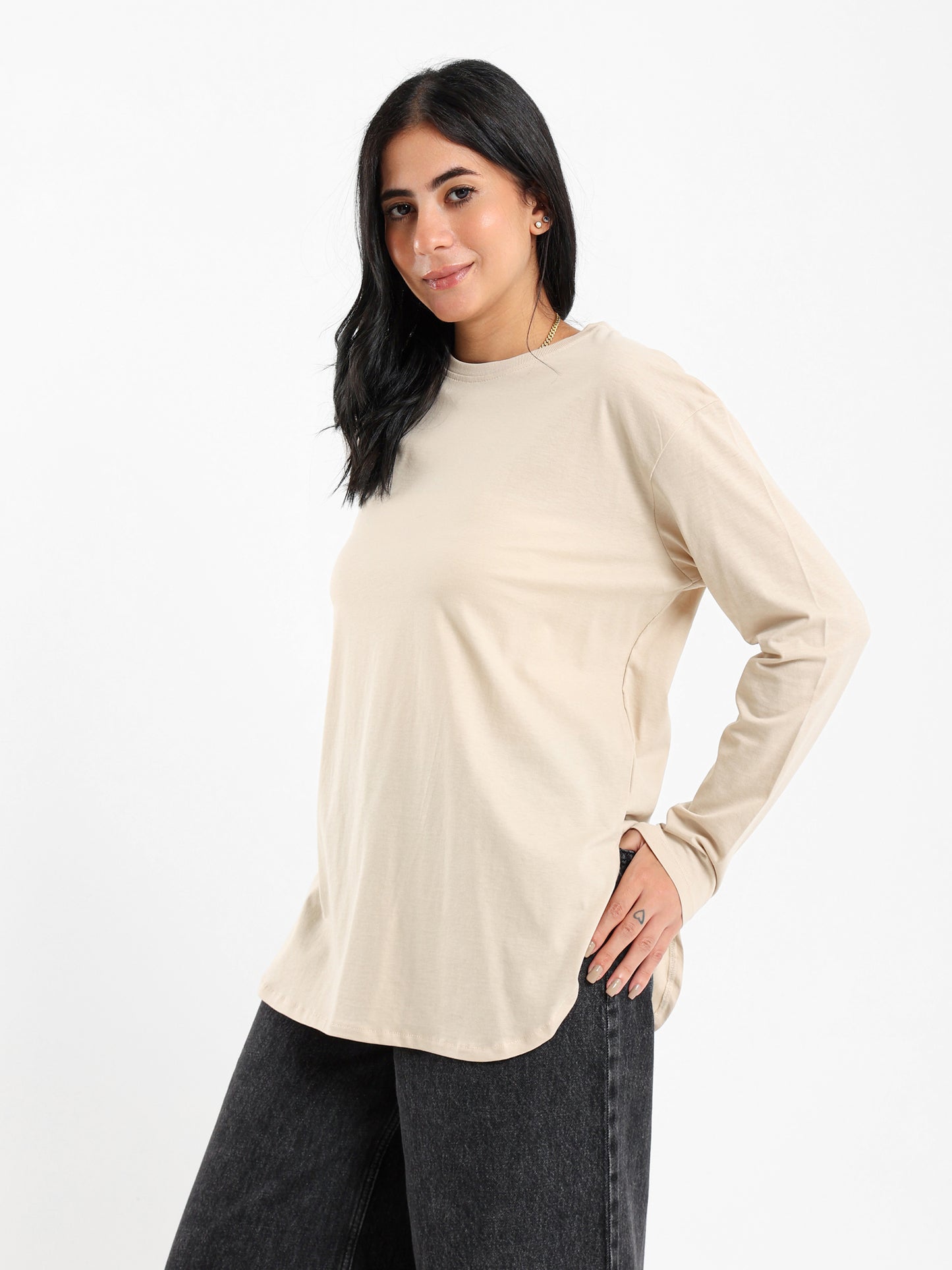 Long Sleeves Basic T-Shirt