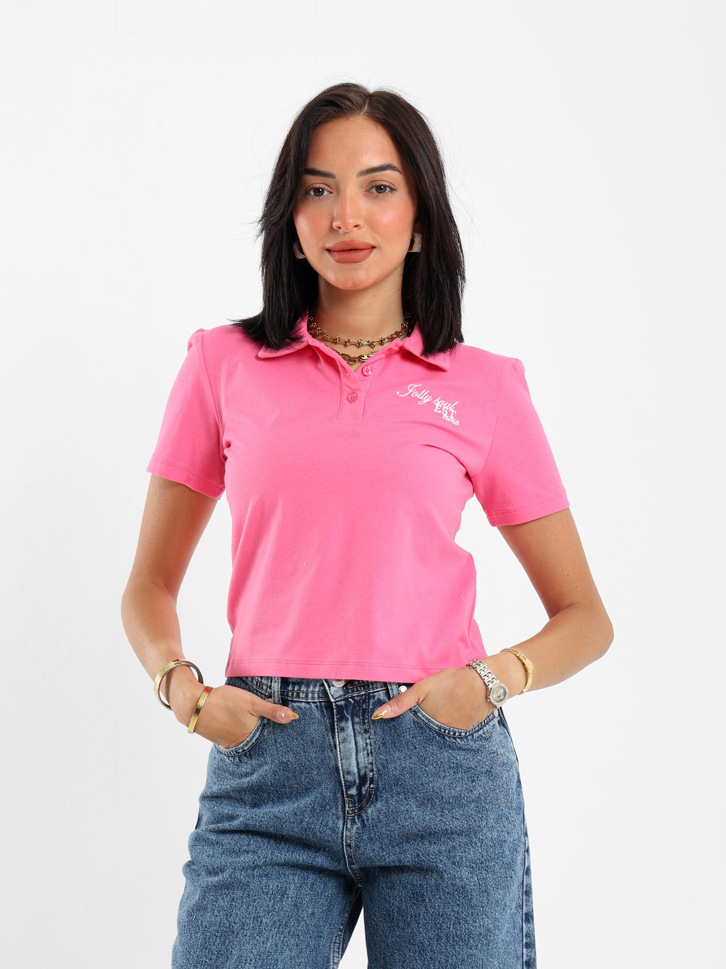 Embroidered Polo Shirt