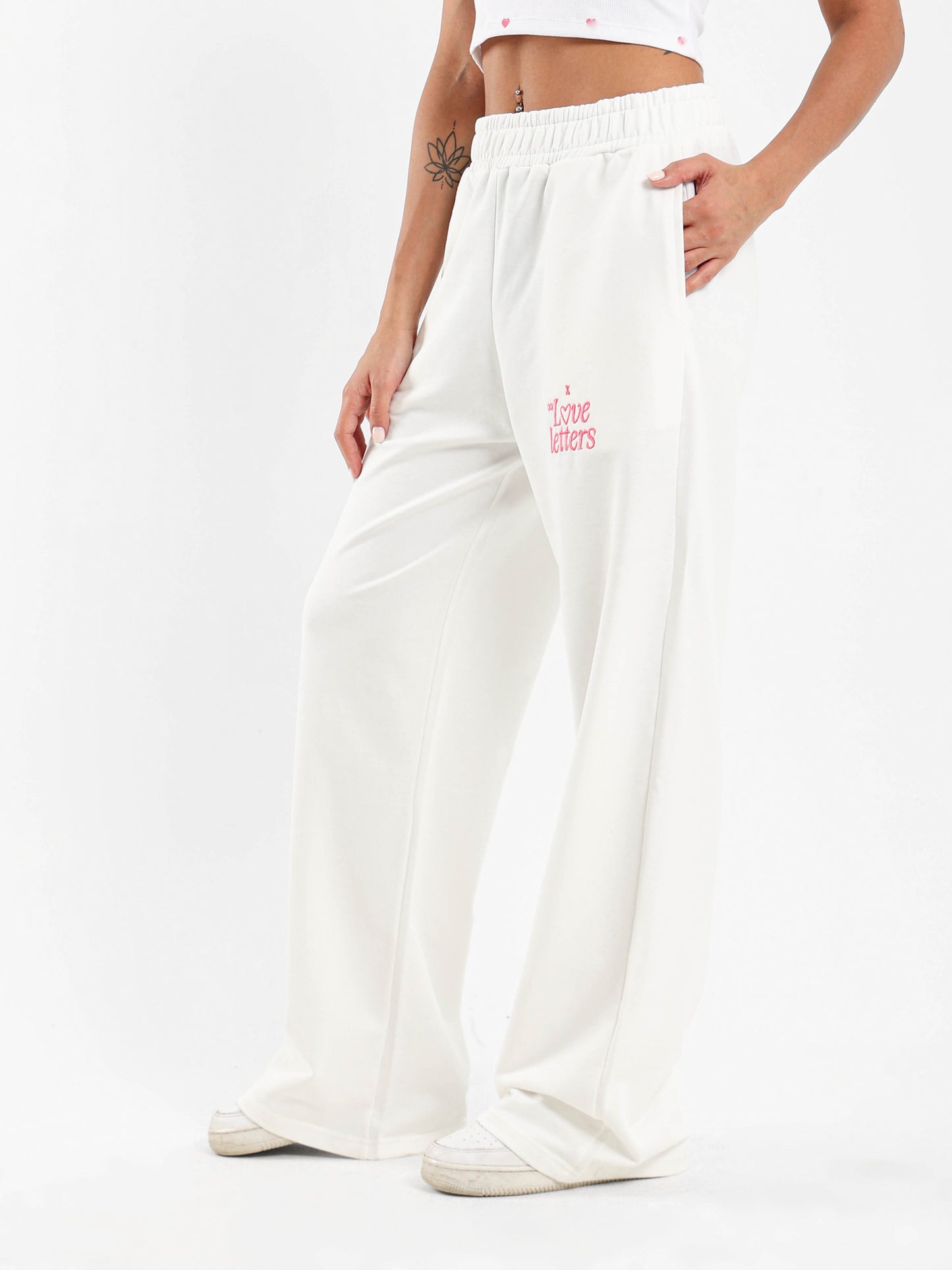 Jogger with Embroidery
