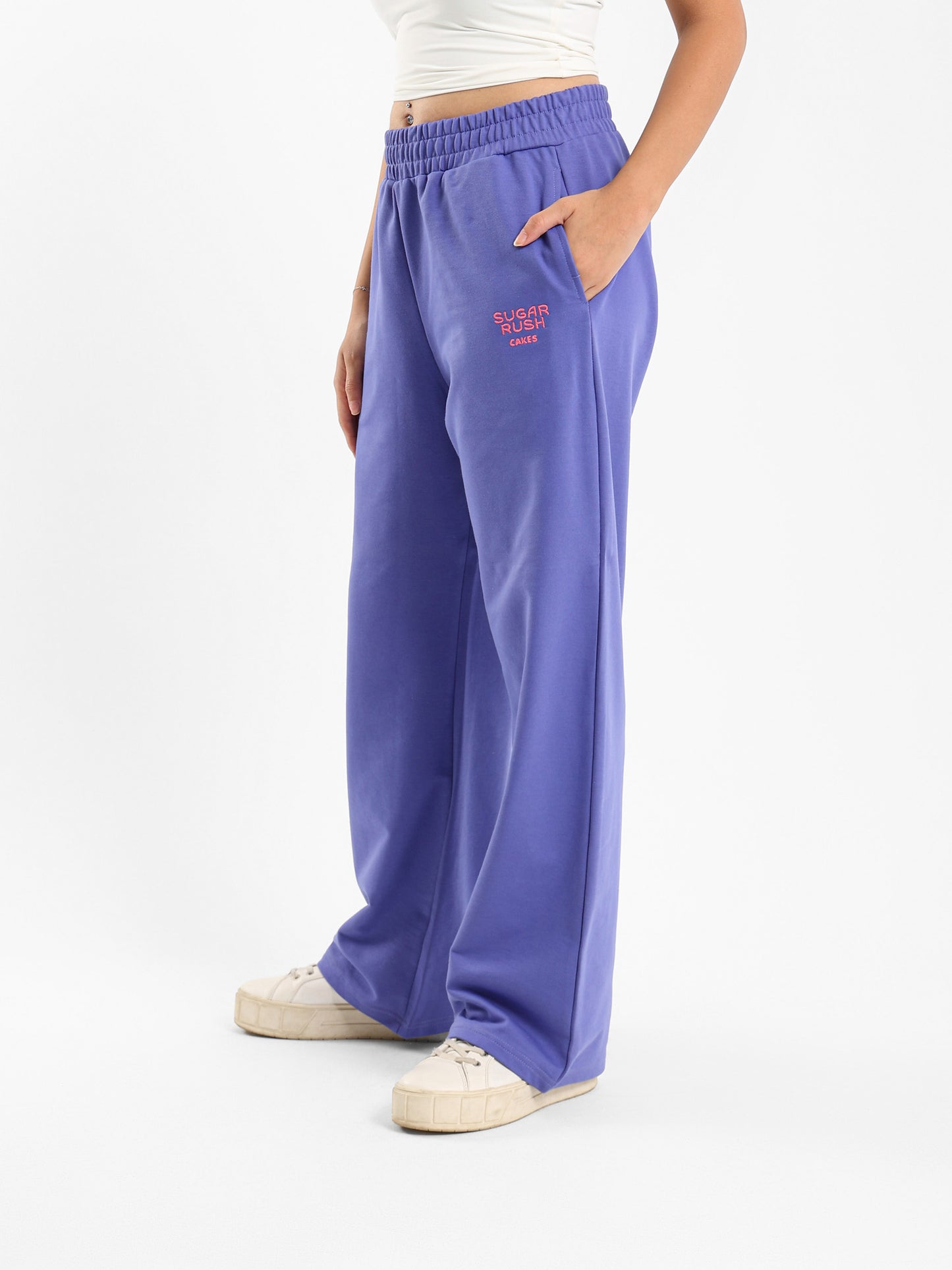 Jogger Pants with Embroidery
