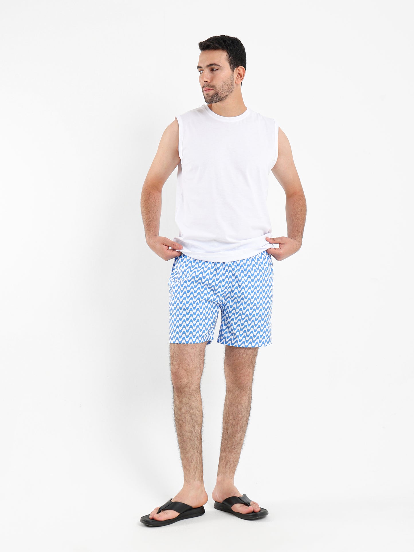 Basic Crew Neck Sleeveless T-Shirt