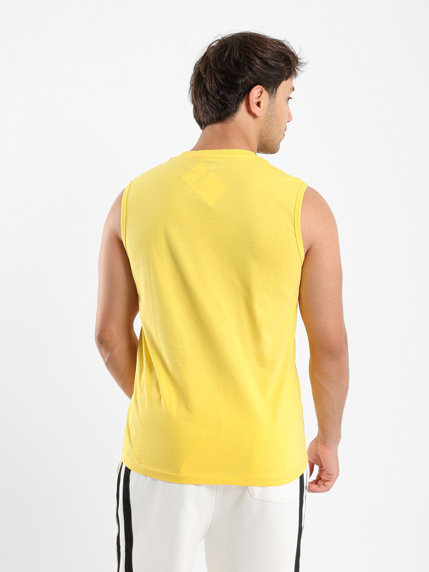 Basic Crew Neck Sleeveless T-Shirt
