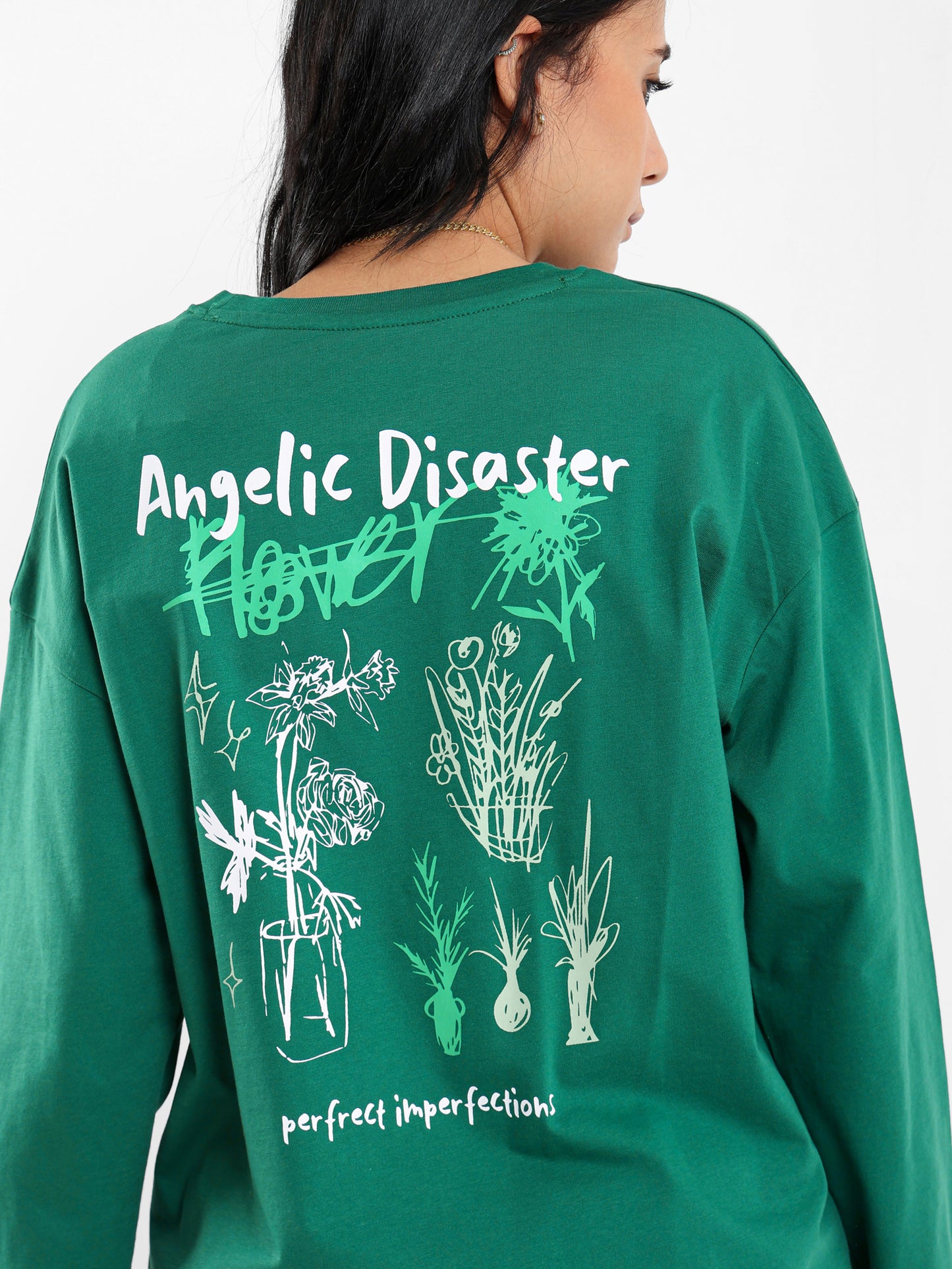 Relaxed Fit Long Sleeves Tee