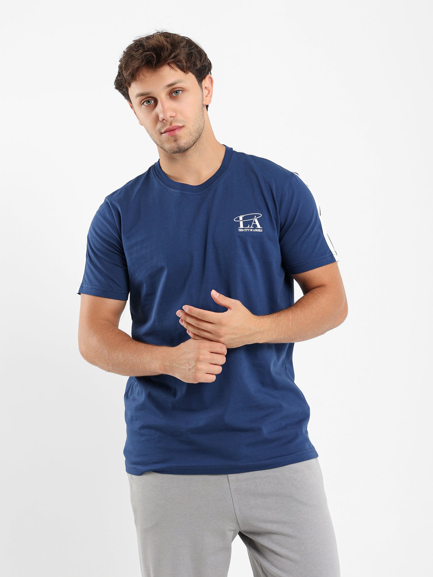 Chest Embroidered Design T-Shirt