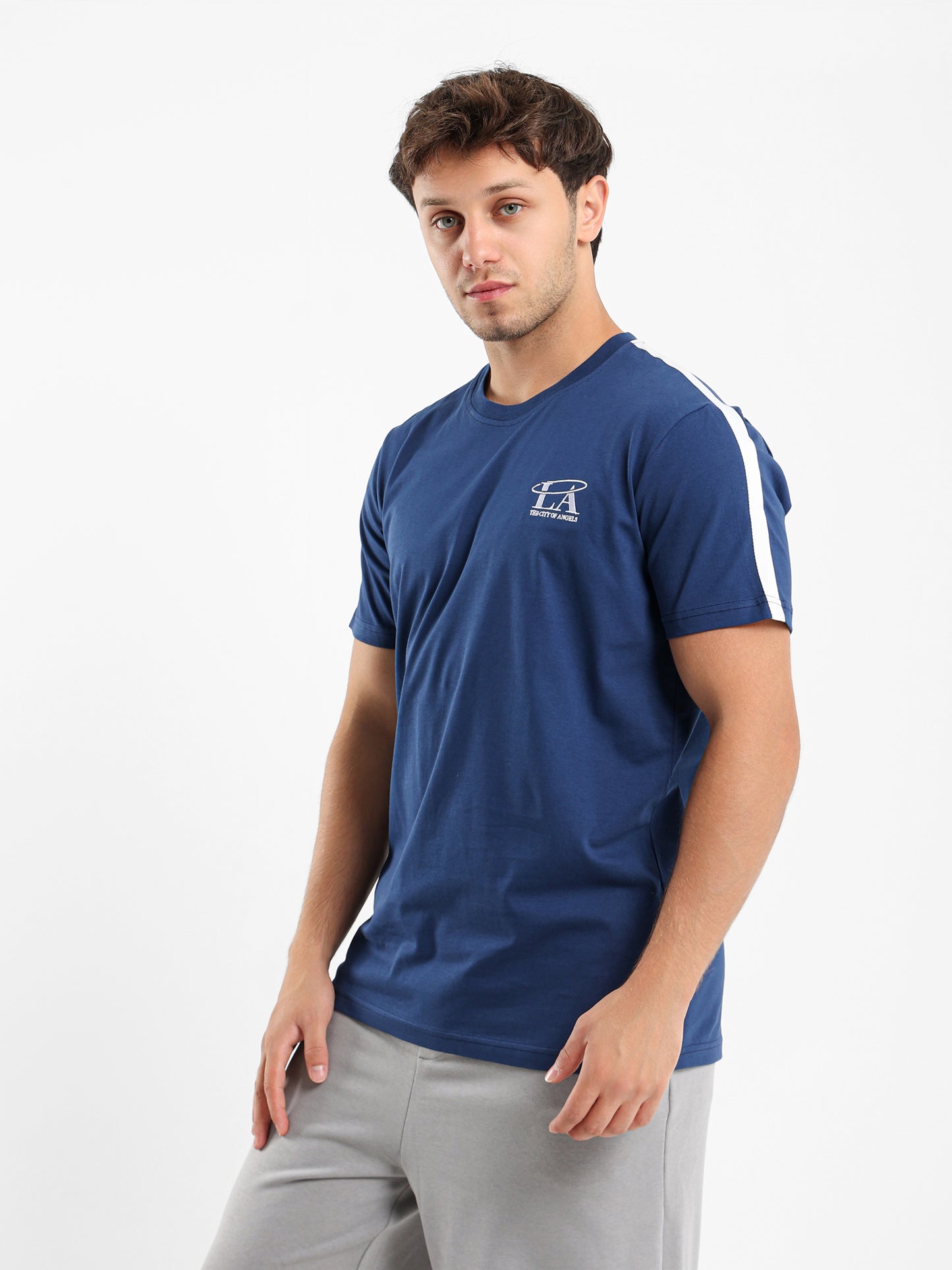 Chest Embroidered Design T-Shirt