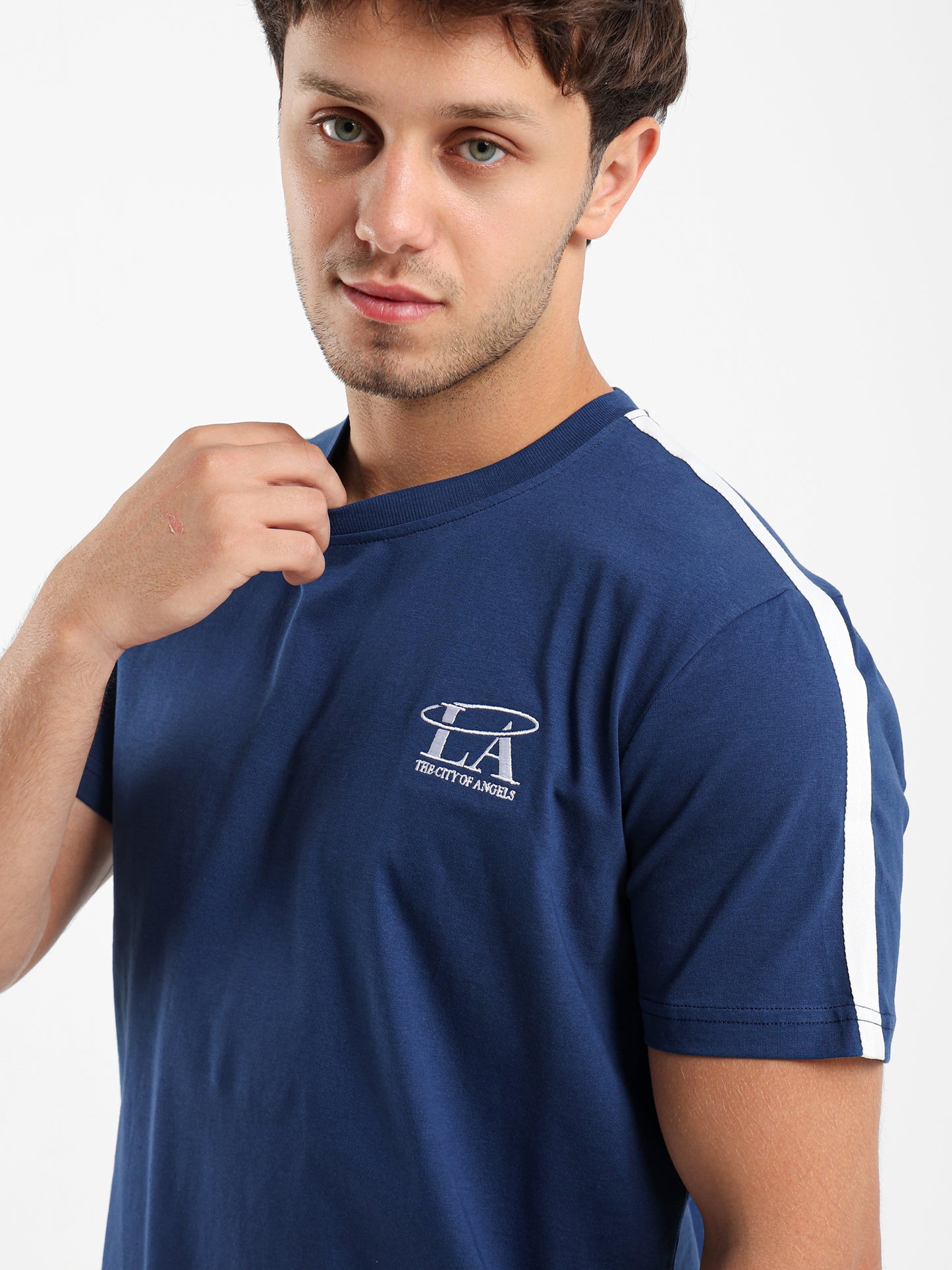 Chest Embroidered Design T-Shirt