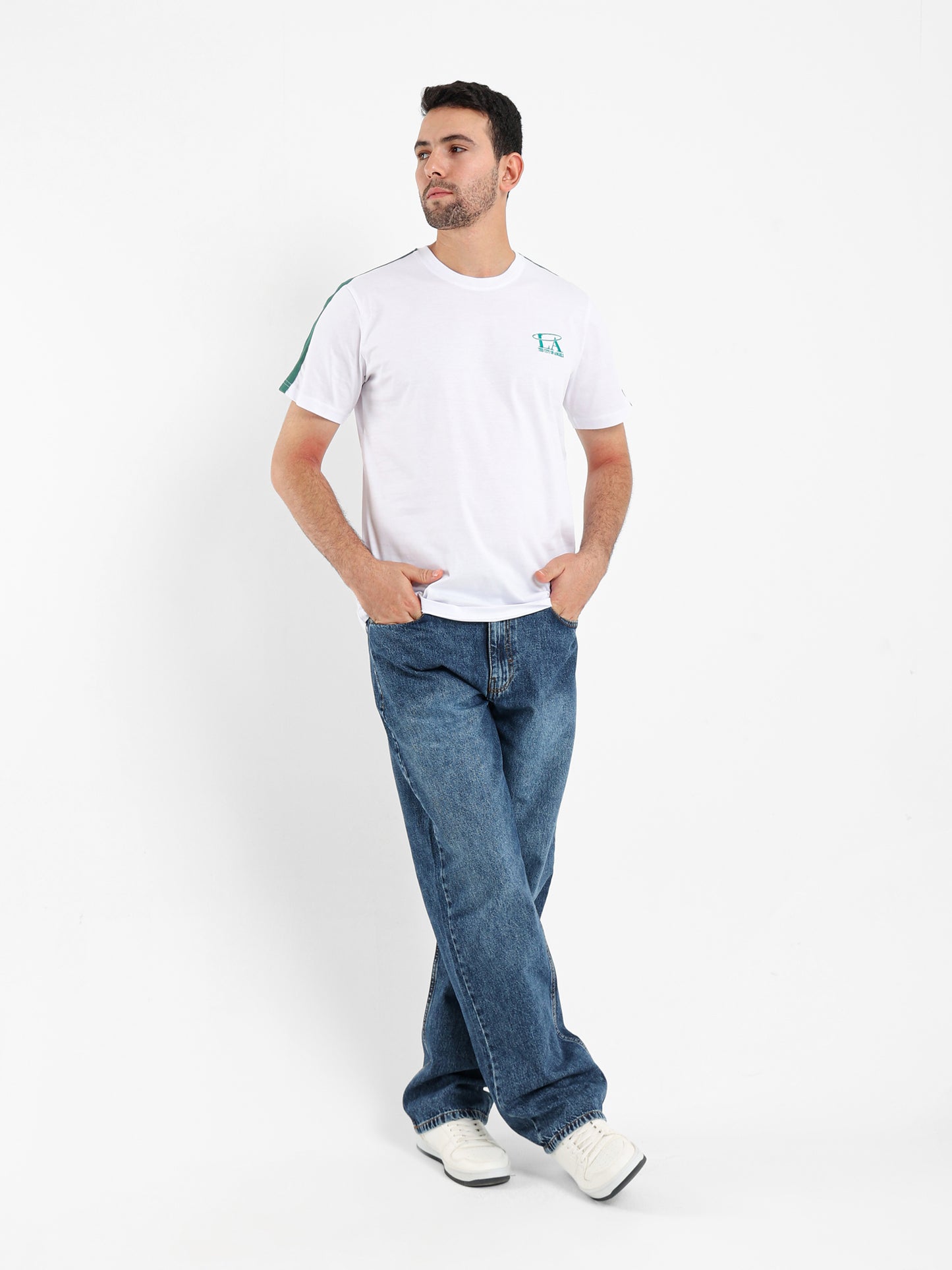 Chest Embroidered Design T-Shirt
