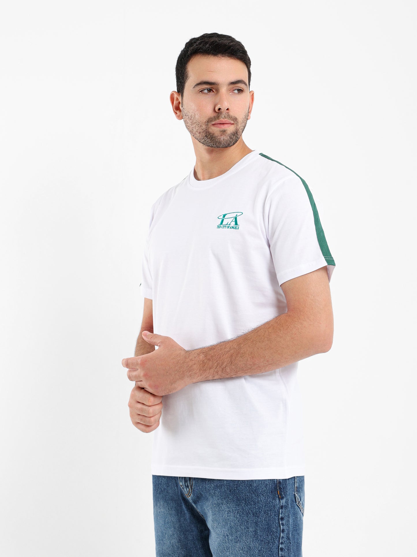 Chest Embroidered Design T-Shirt