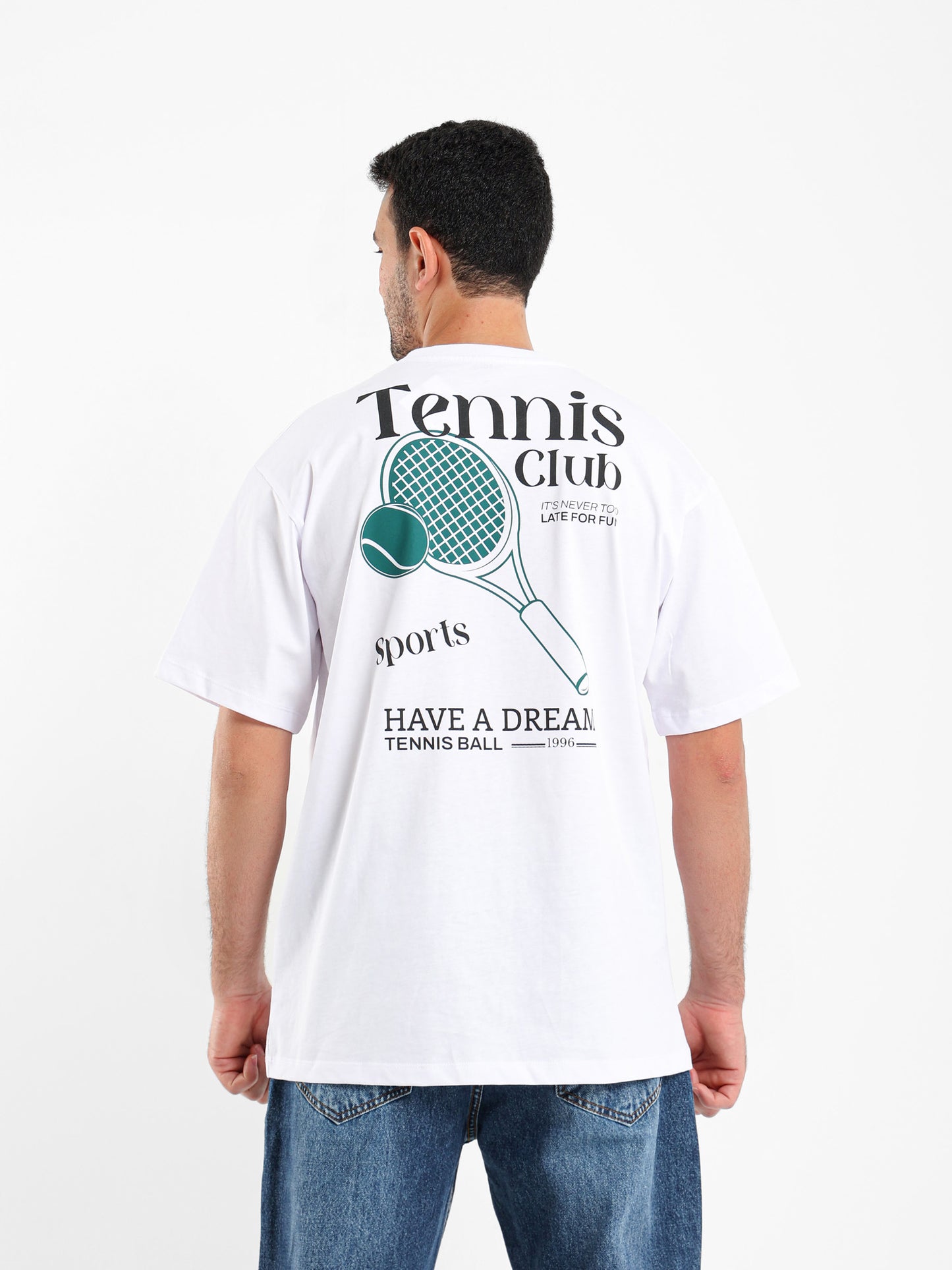 Tennis Club Oversized T-Shirt