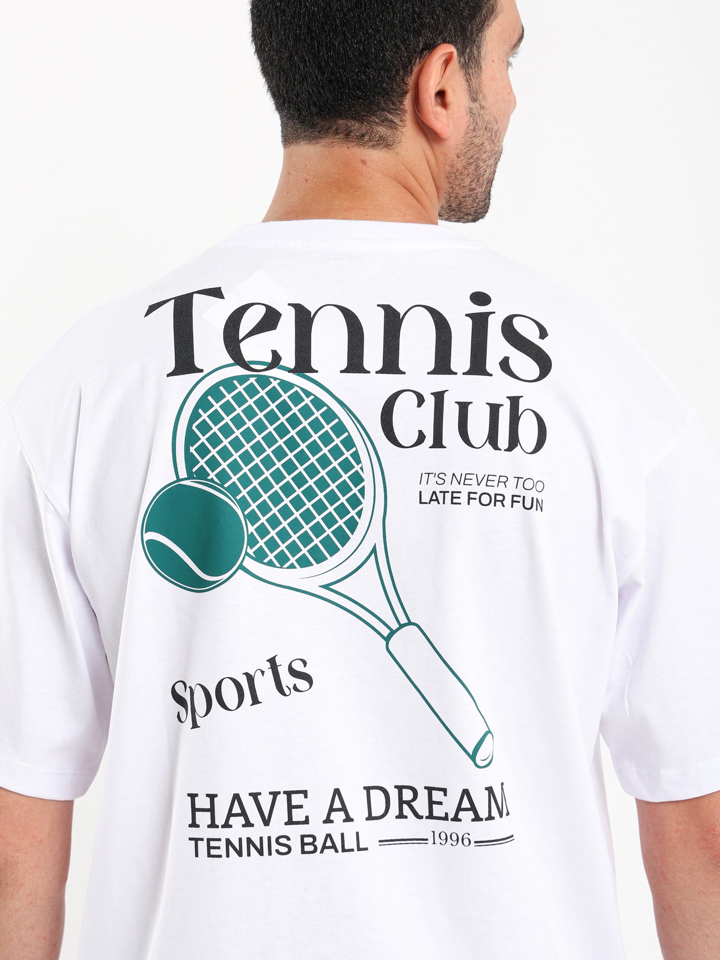 Tennis Club Oversized T-Shirt