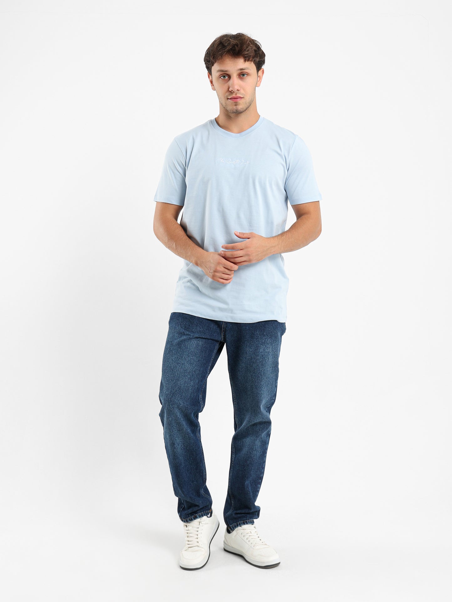 Round Neck Half Sleeves T-Shirt