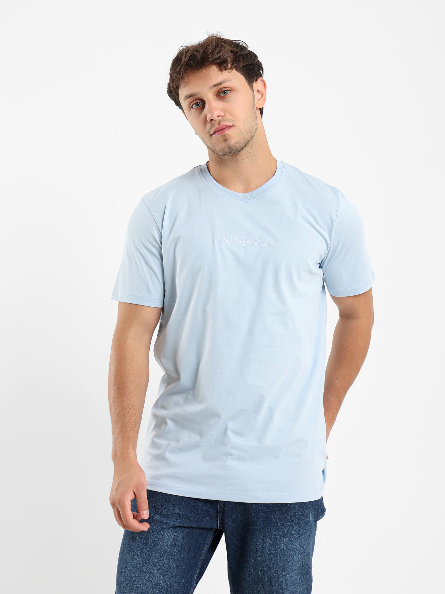 Round Neck Half Sleeves T-Shirt