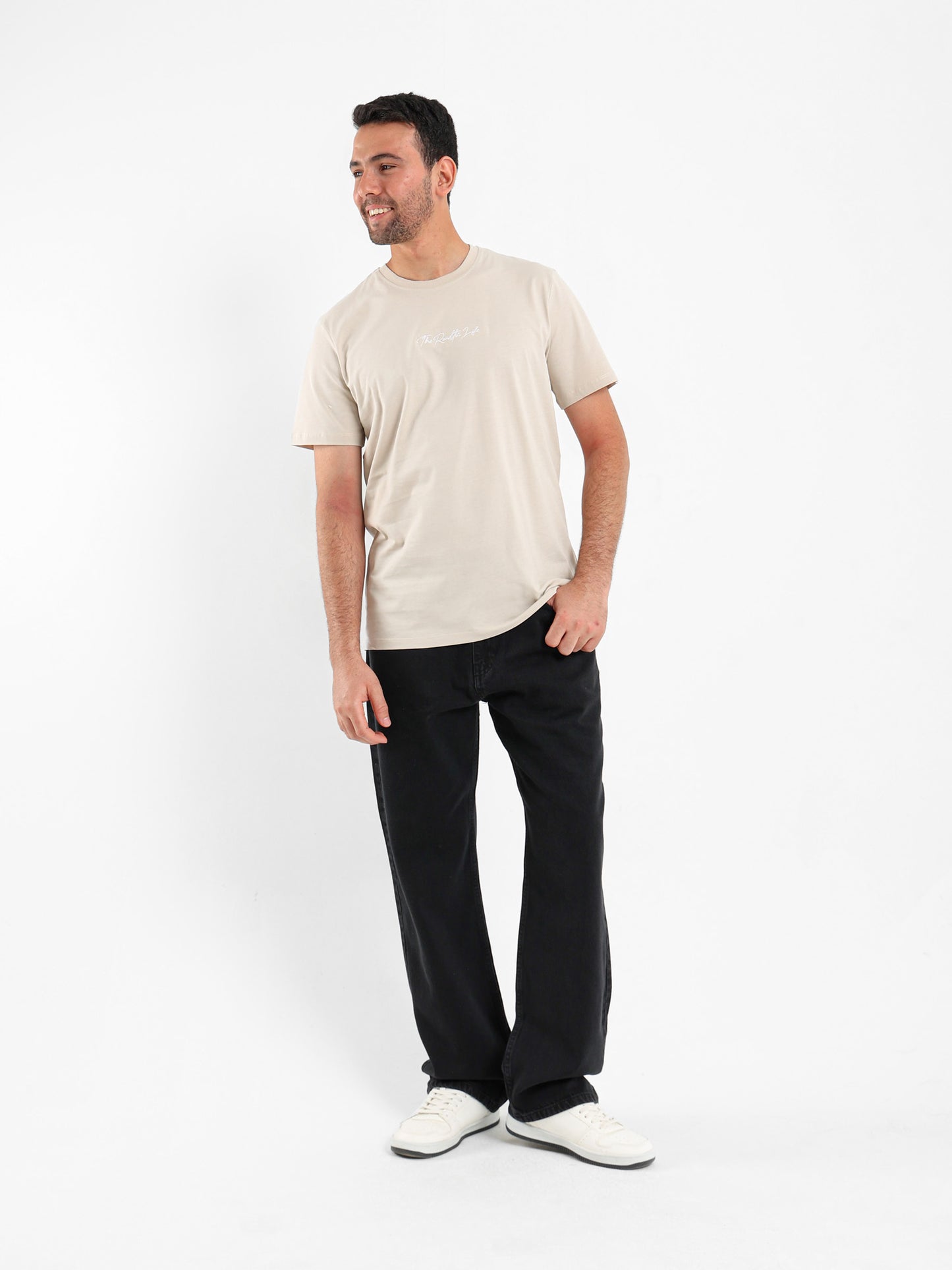 Round Neck Half Sleeves T-Shirt