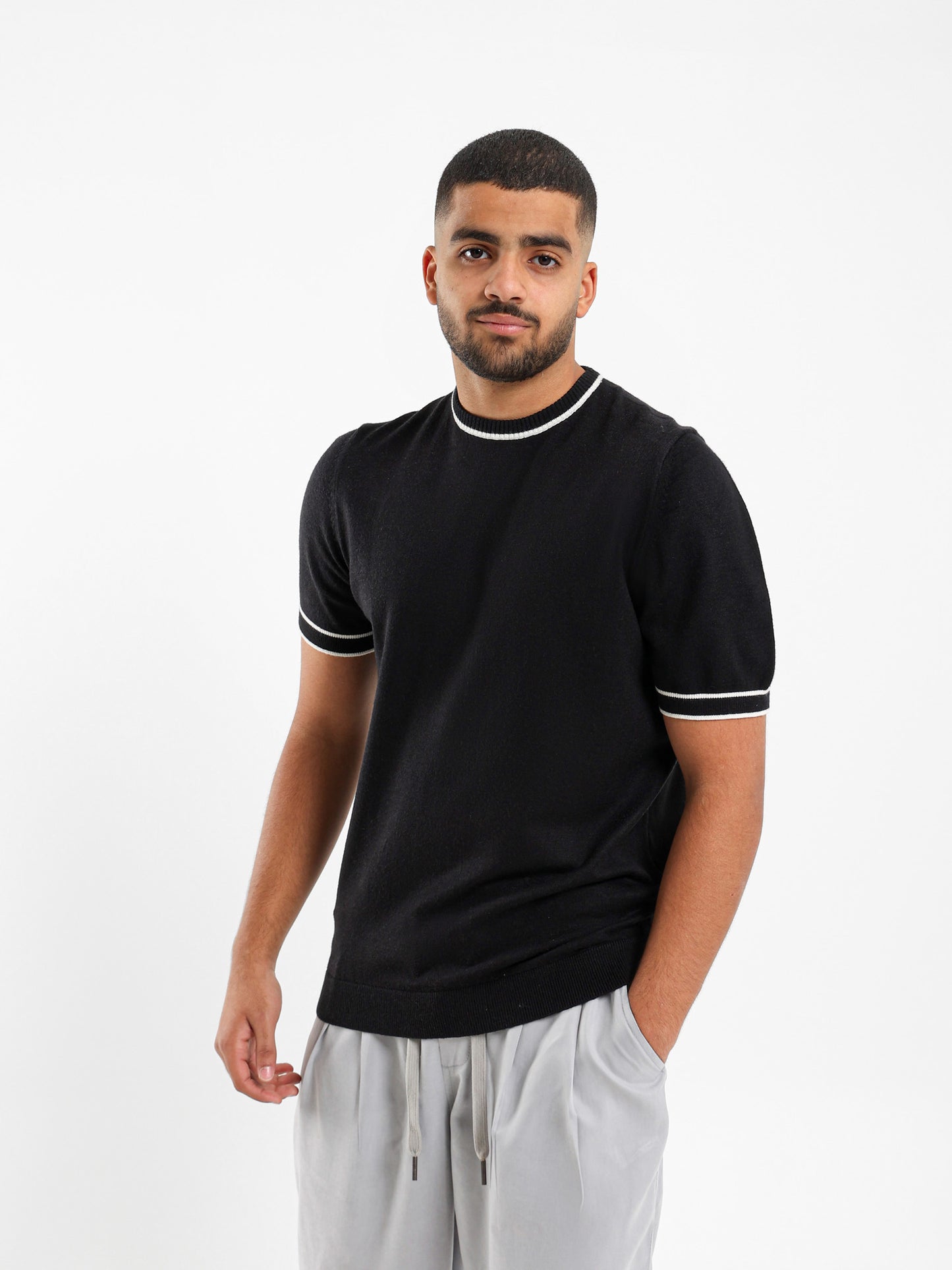 Round Neck Half Sleeves T-Shirt