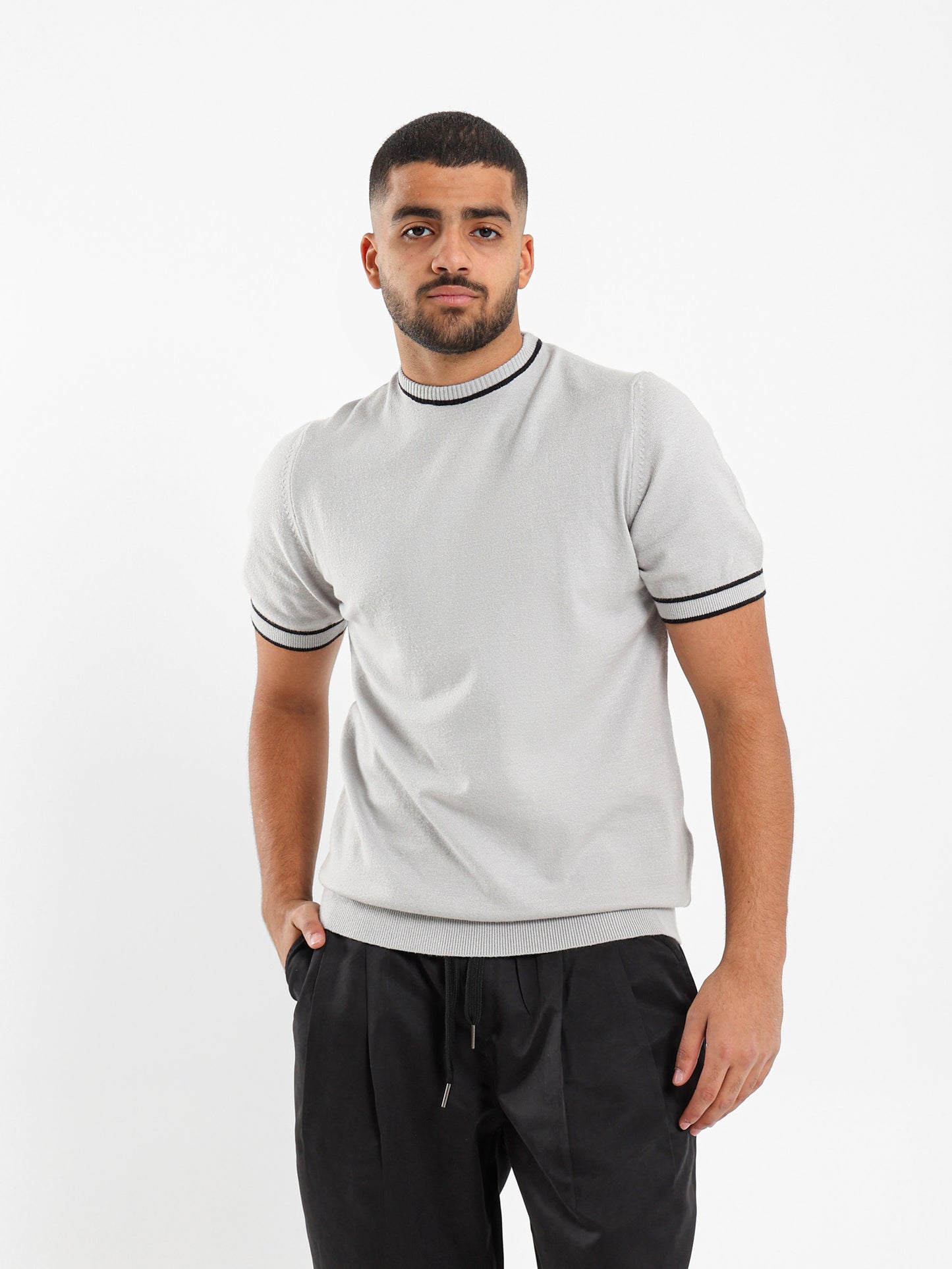 Round Neck Half Sleeves T-Shirt