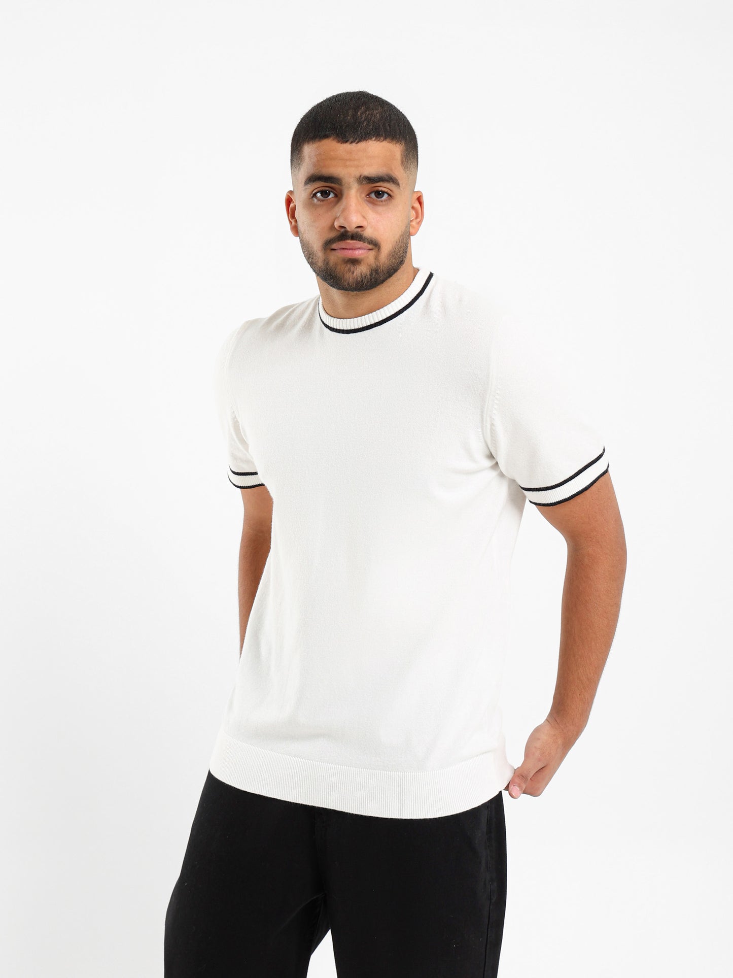 Round Neck Half Sleeves T-Shirt