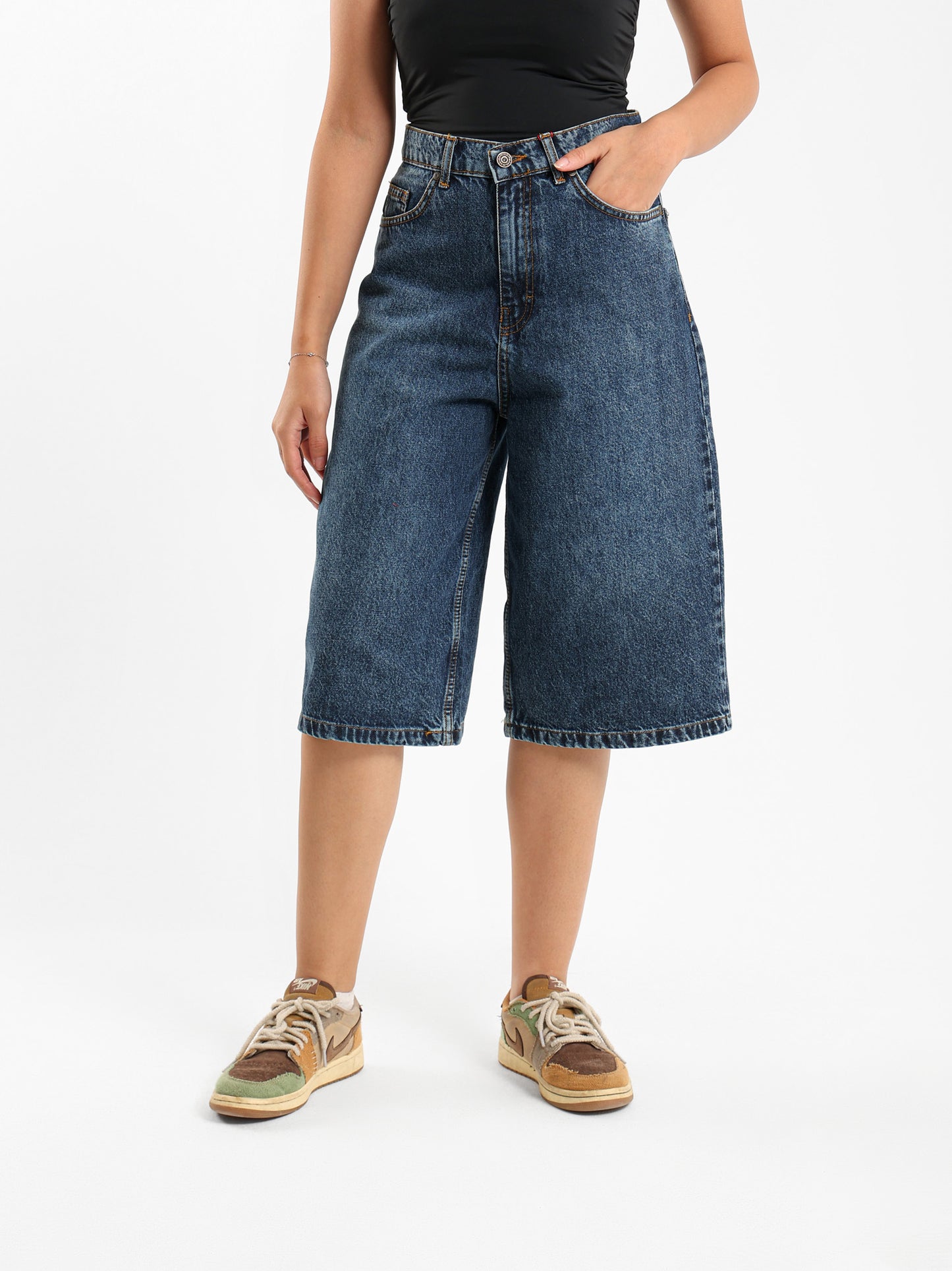 Bermuda Denim Shorts