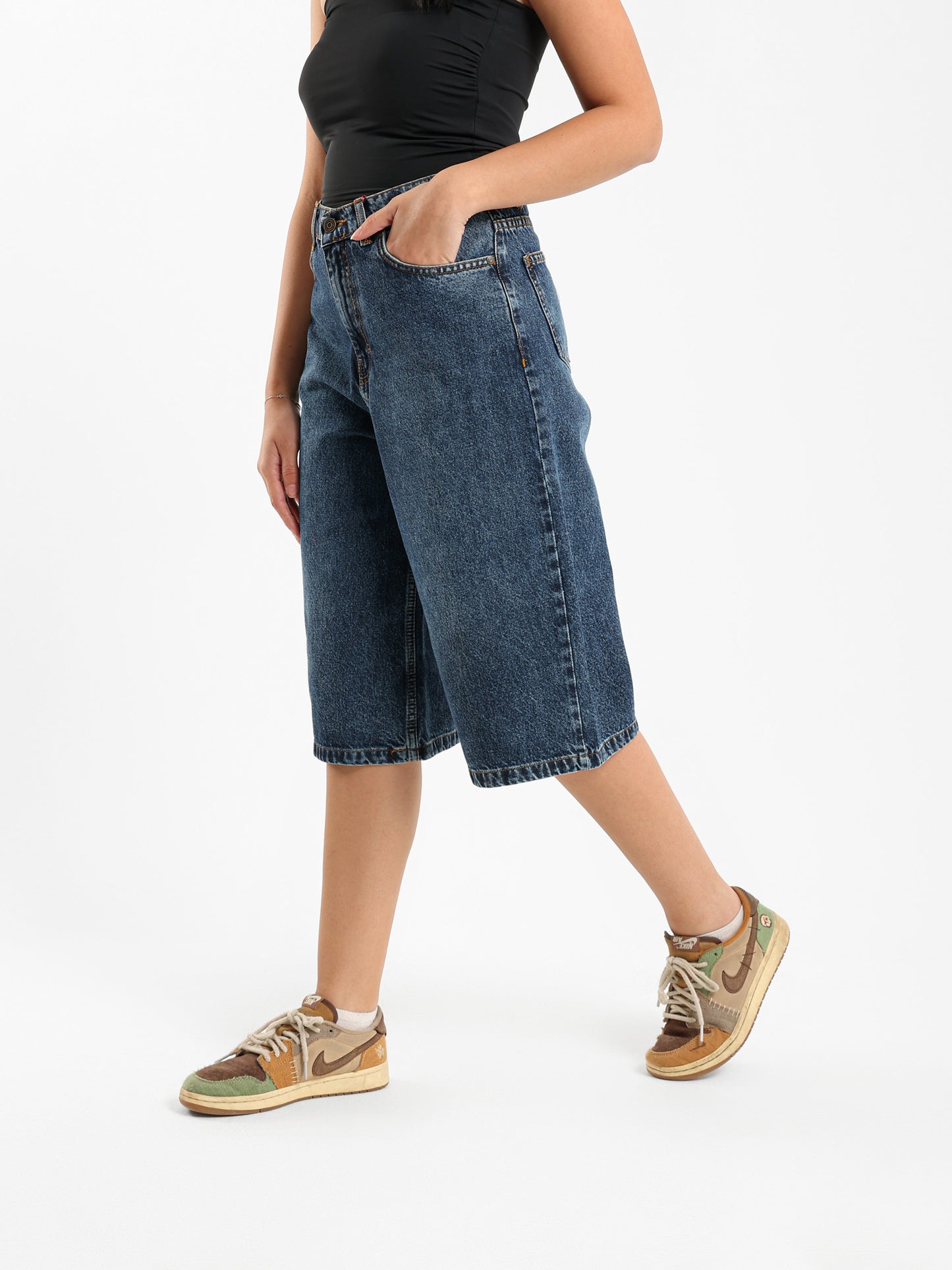Bermuda Denim Shorts