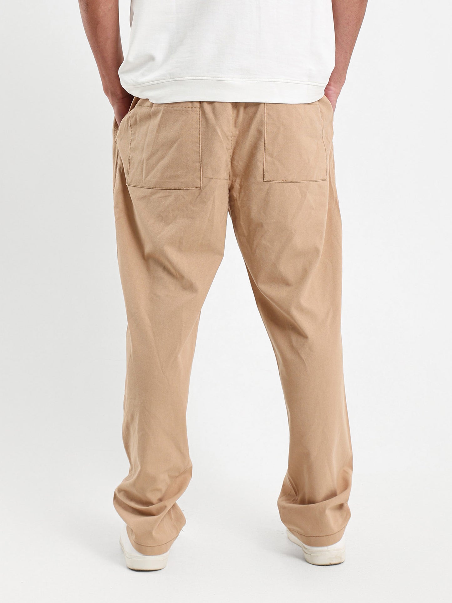 Drawcord Loose Pants