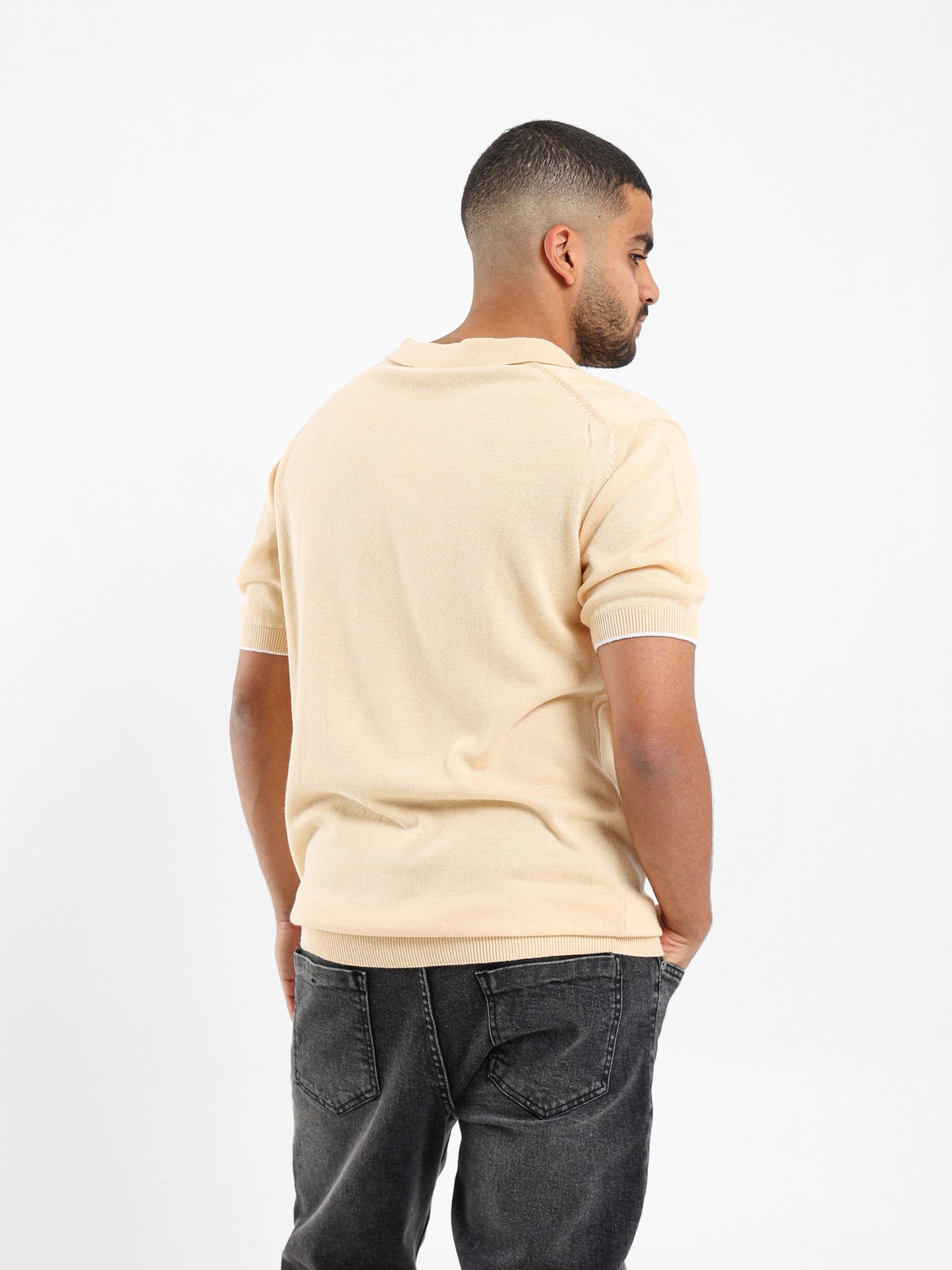 V-neck Polo Shirt