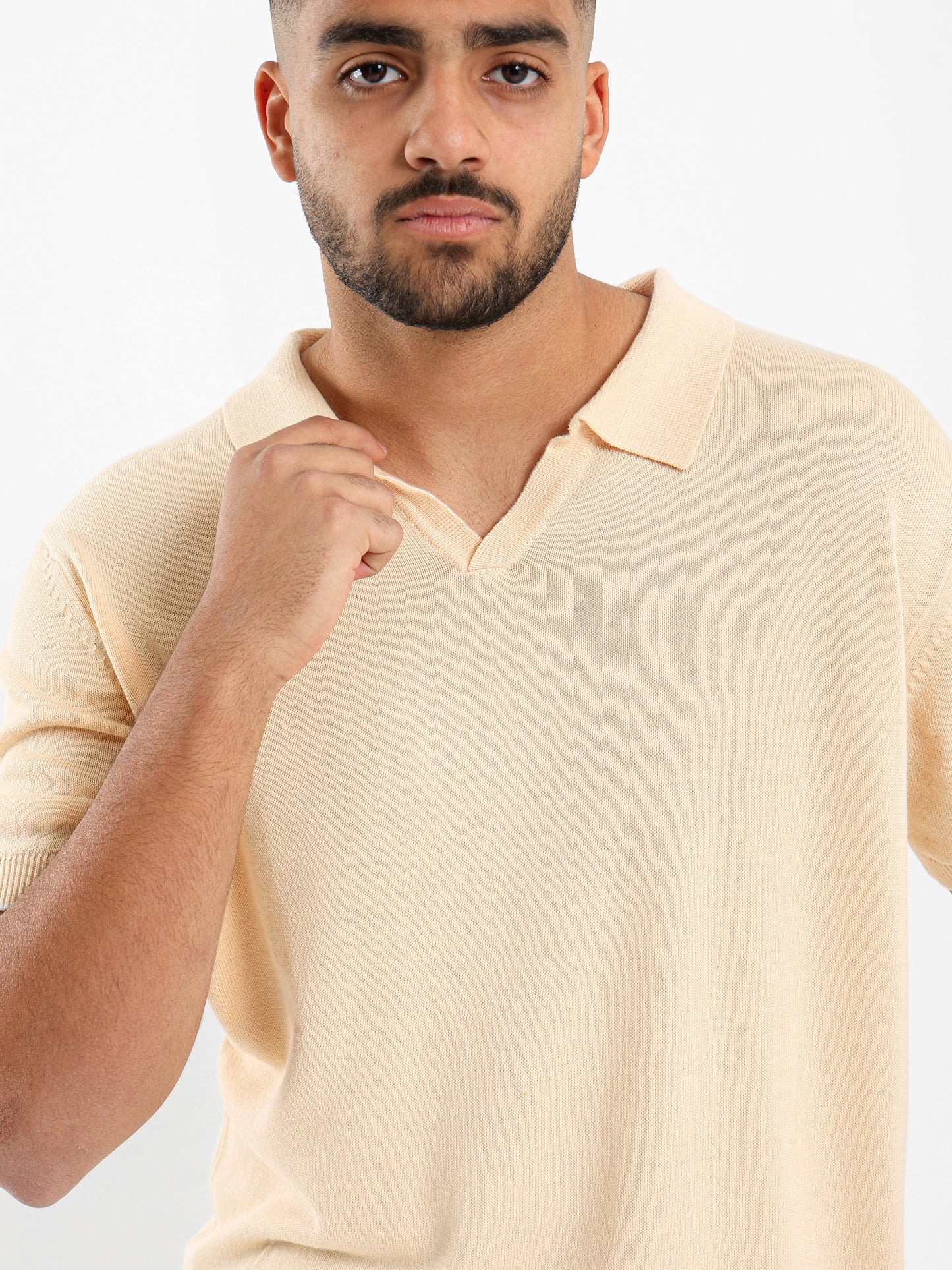 V-neck Polo Shirt