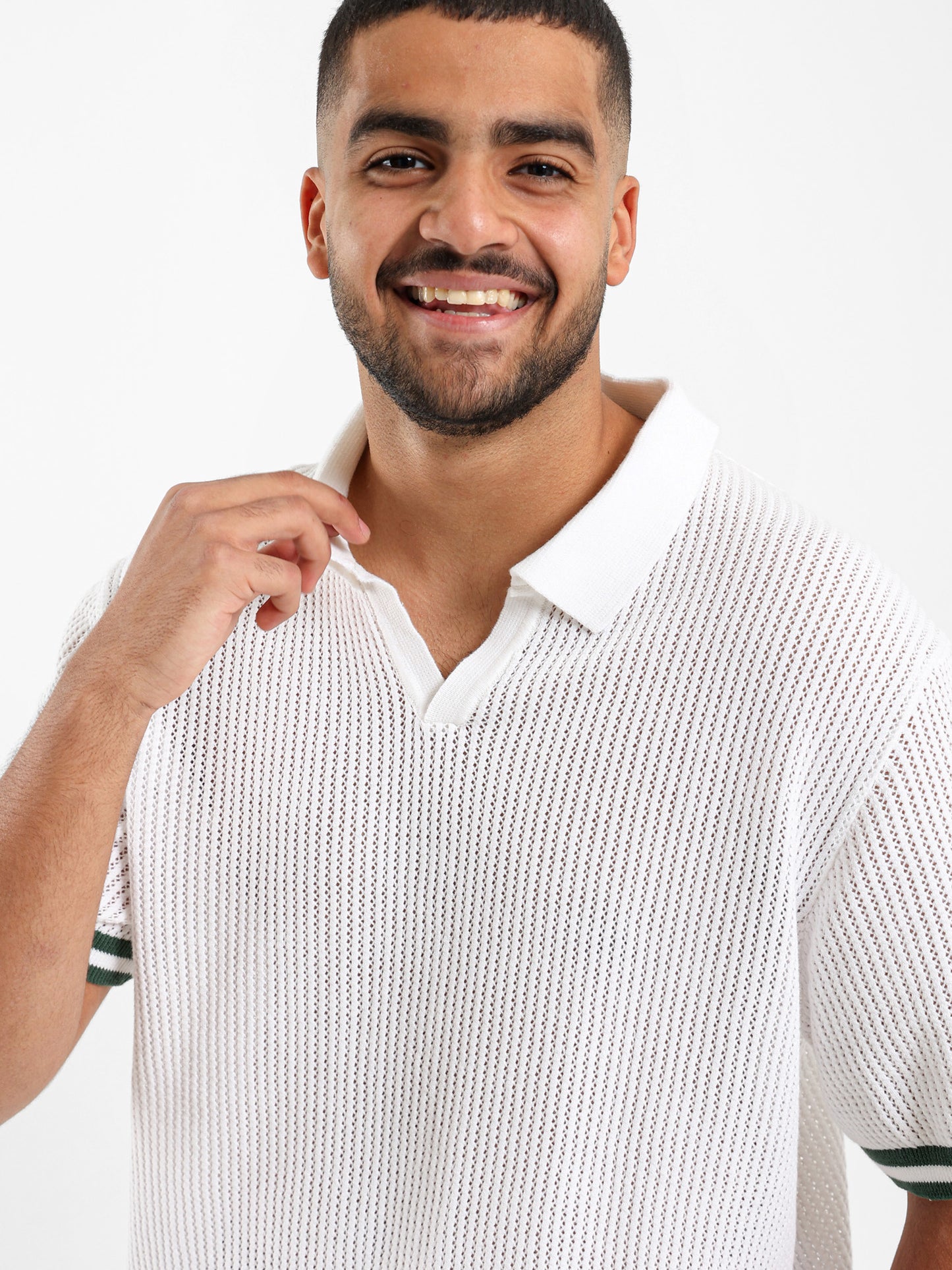 V-neck Polo Shirt